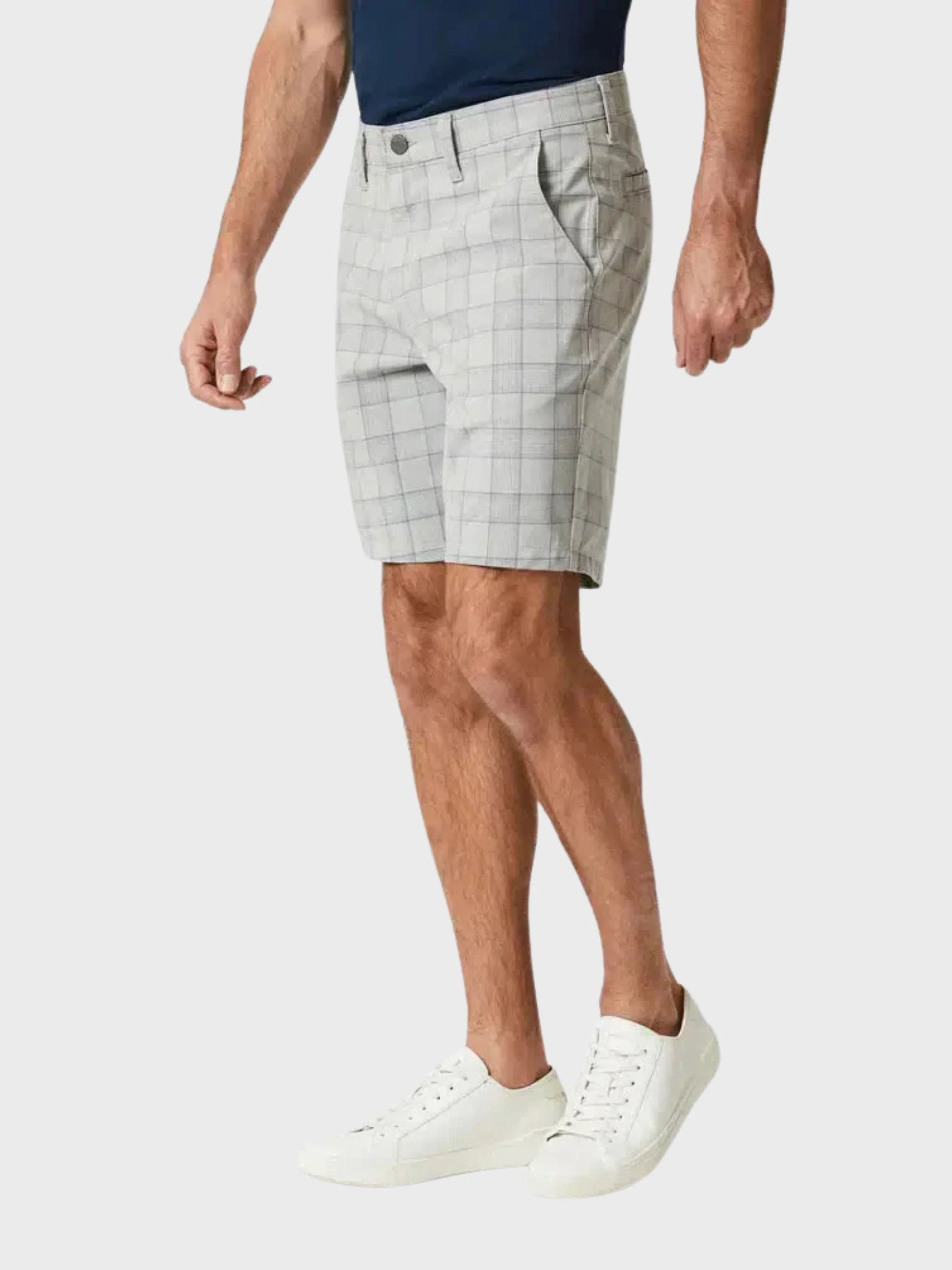 34 Heritage Arizona Short - Blue Checked - Image 4