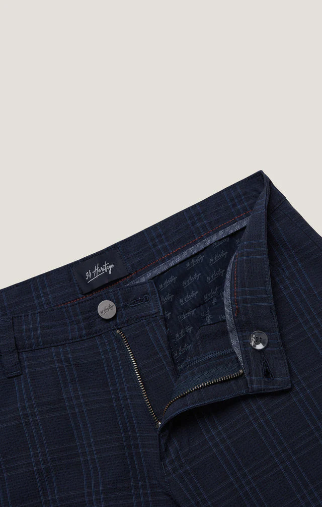 34 Heritage Arizona Seersucker Kona Shorts - Navy - Image 8