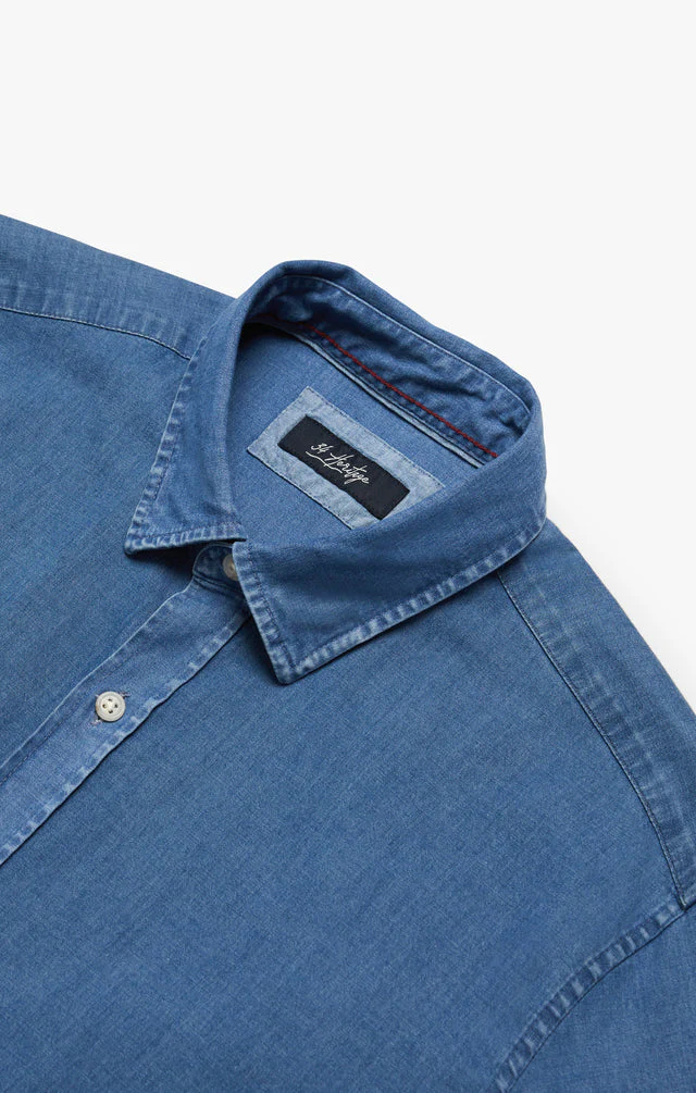34 Heritage Denim Shirt Light - Image 10