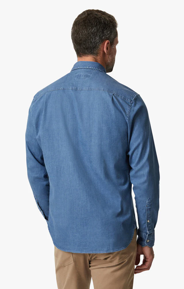 34 Heritage Denim Shirt Light - Image 3