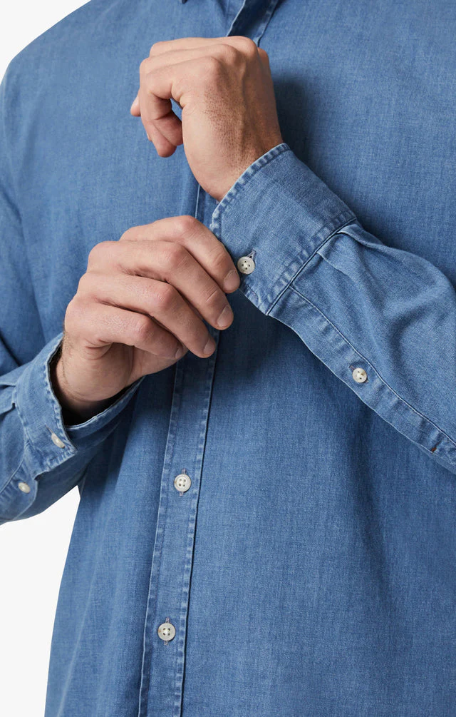 34 Heritage Denim Shirt Light - Image 9