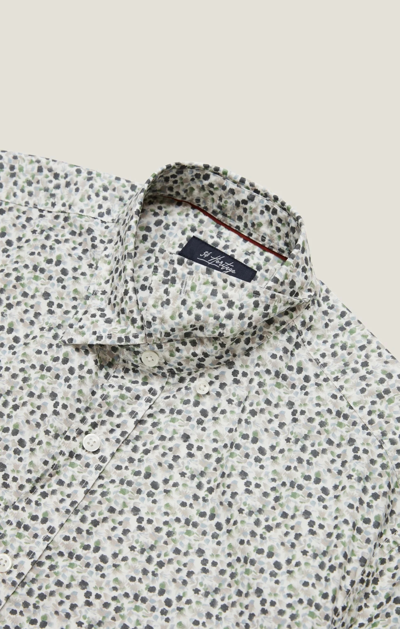 34 Heritage Grove Short Sleeve Shirt Olive - Image 10