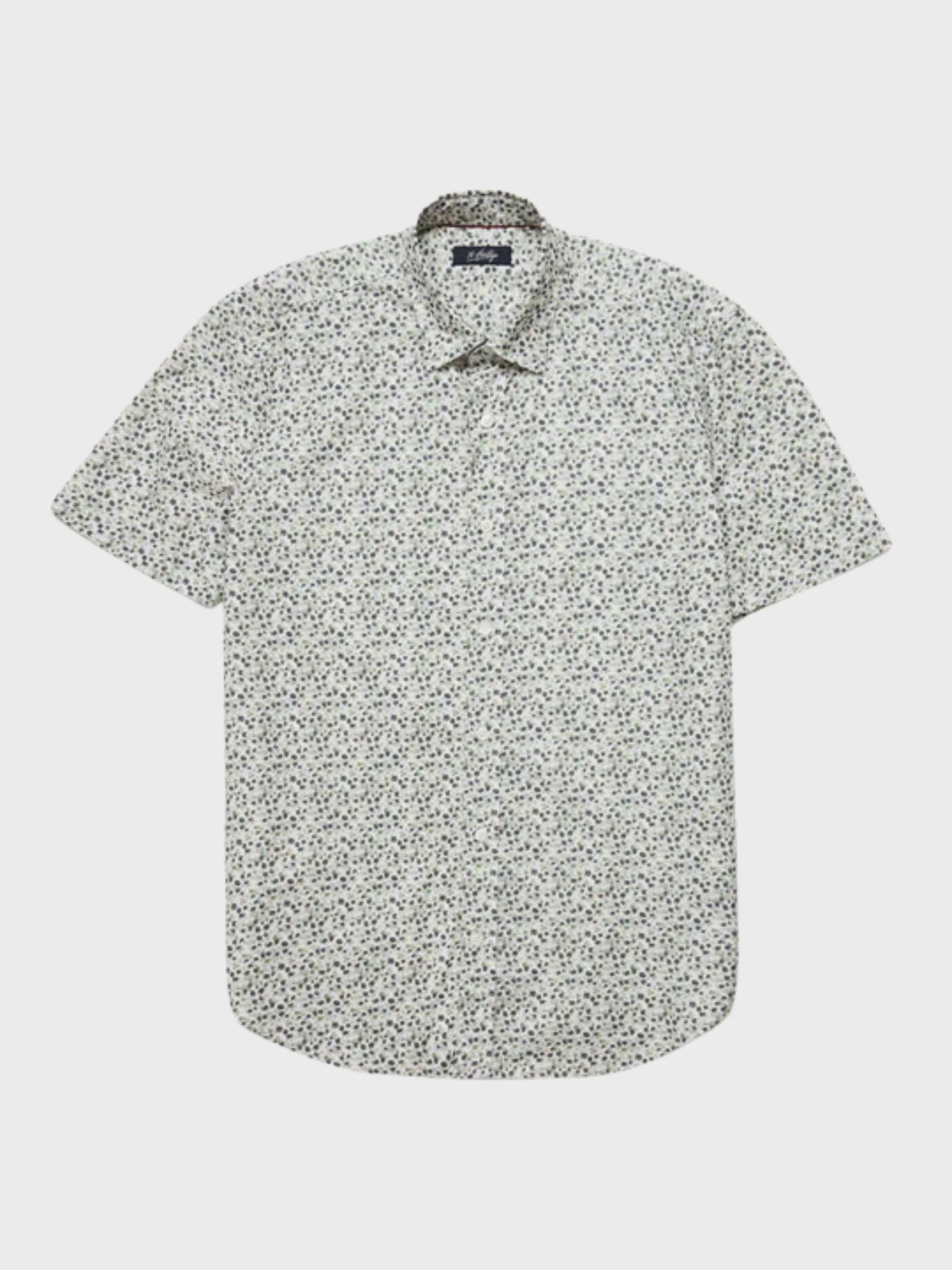 34 Heritage Grove Short Sleeve Shirt Olive - Image 2