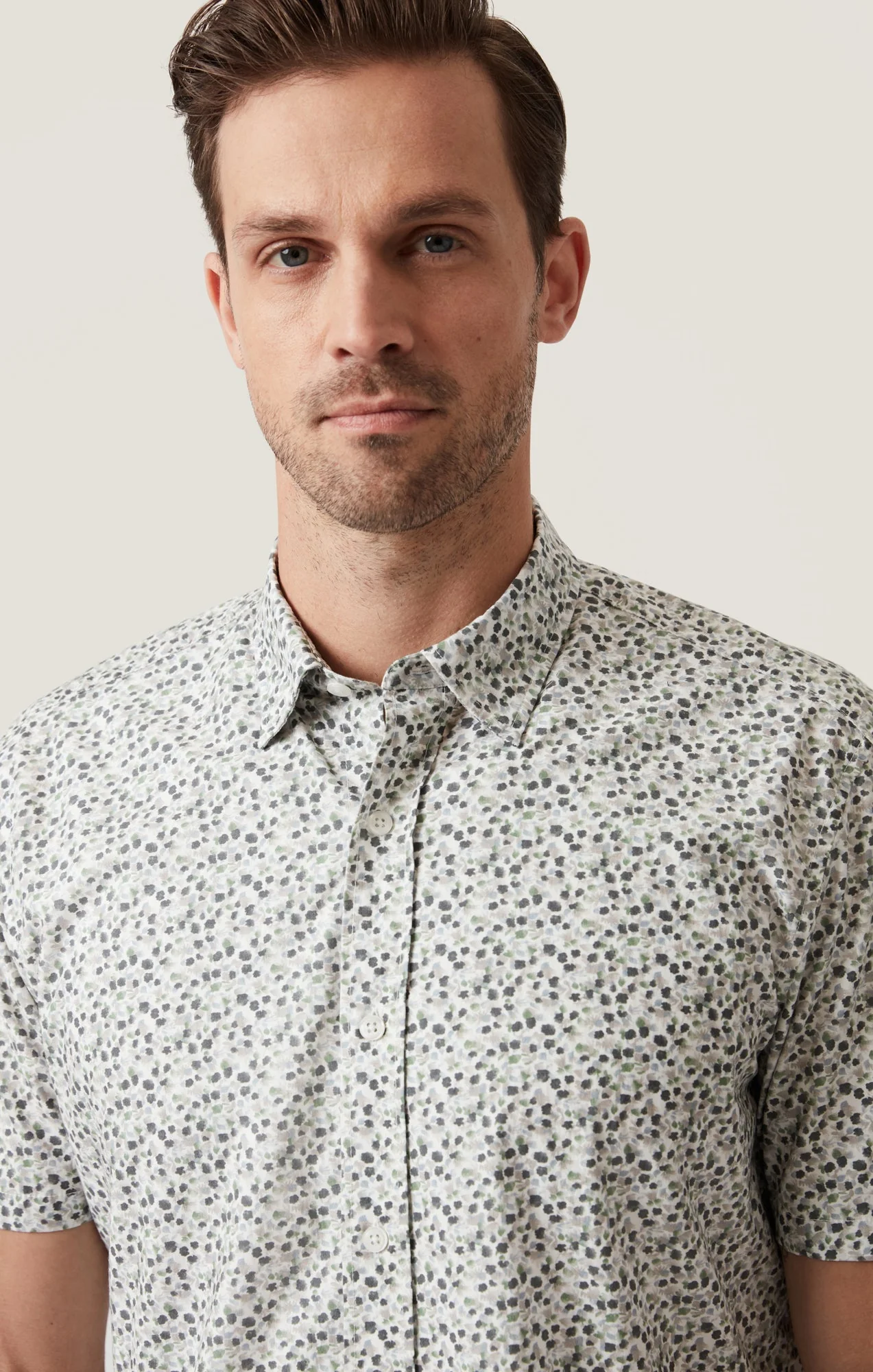 34 Heritage Grove Short Sleeve Shirt Olive - Image 7