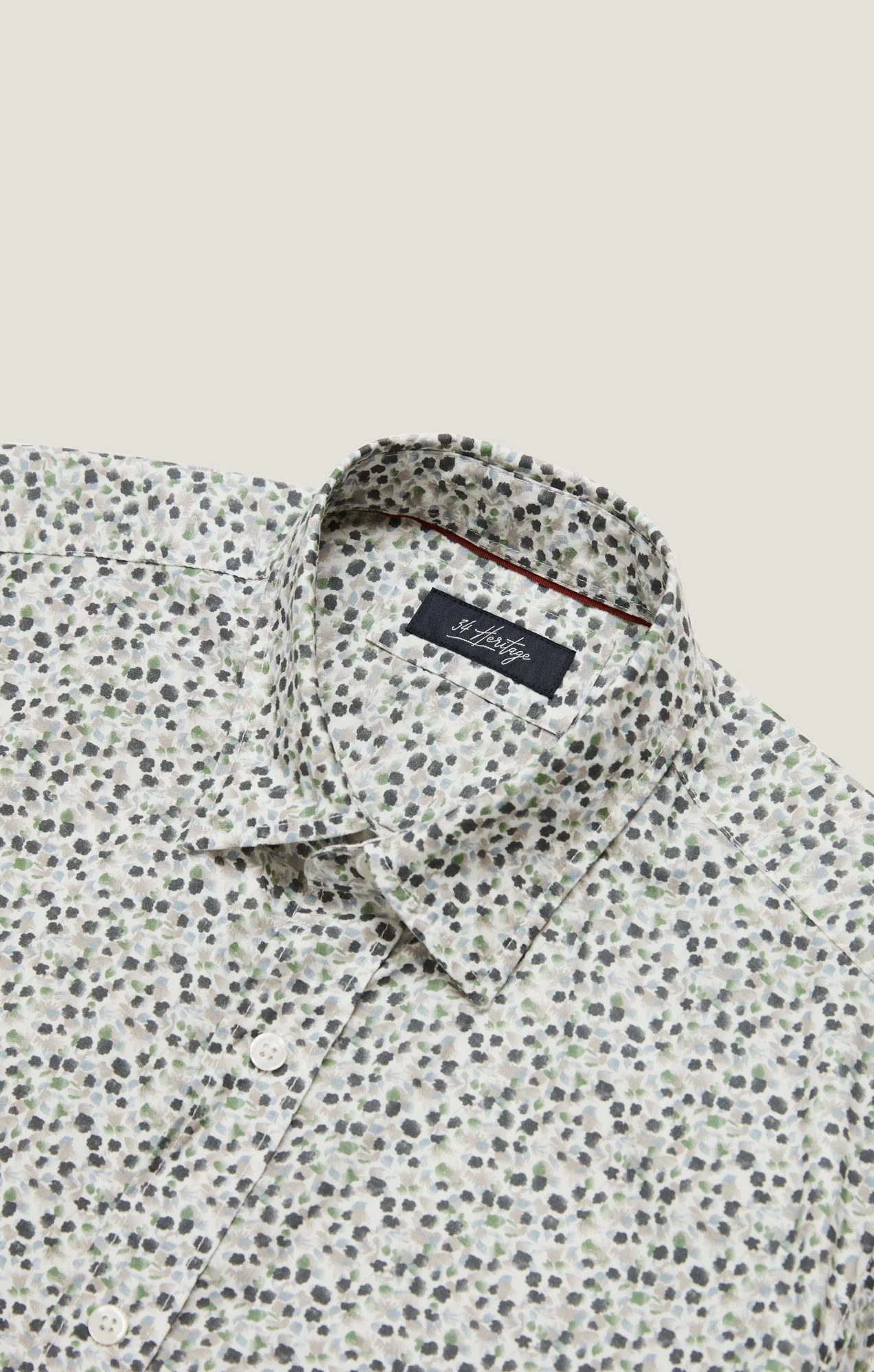 34 Heritage Grove Short Sleeve Shirt Olive - Image 9