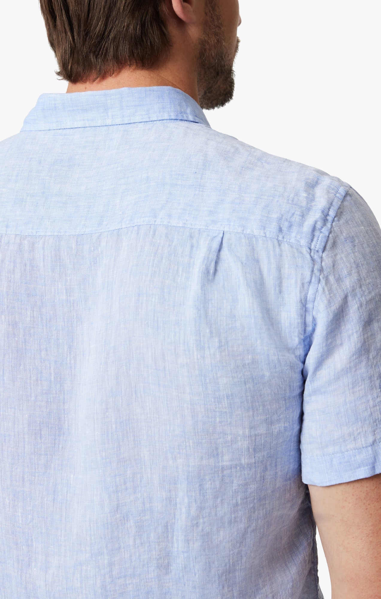 34 Heritage Linen Short Sleeve Shirt Hawaiian Ocean - Image 5
