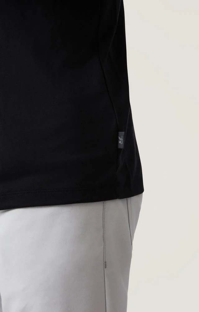 34 Heritage Pique Tee - Black - Image 6