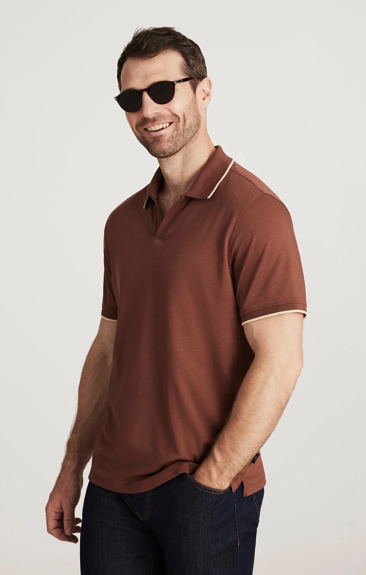 34 Heritage Riviera Polo Cappuccino - Image 3