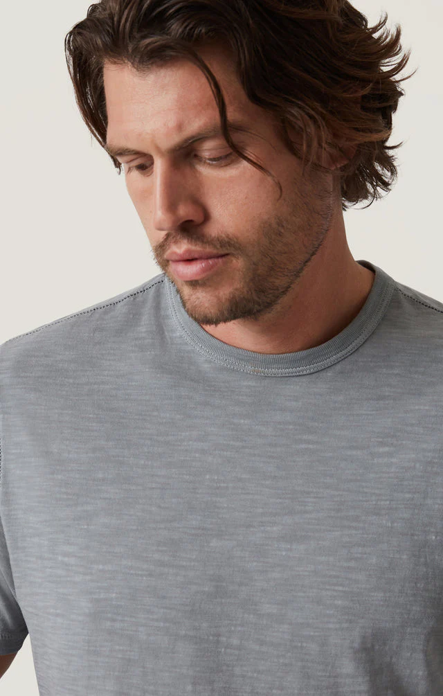 34 Heritage Slub Crew Neck Tshirt Monument Grey - Image 5