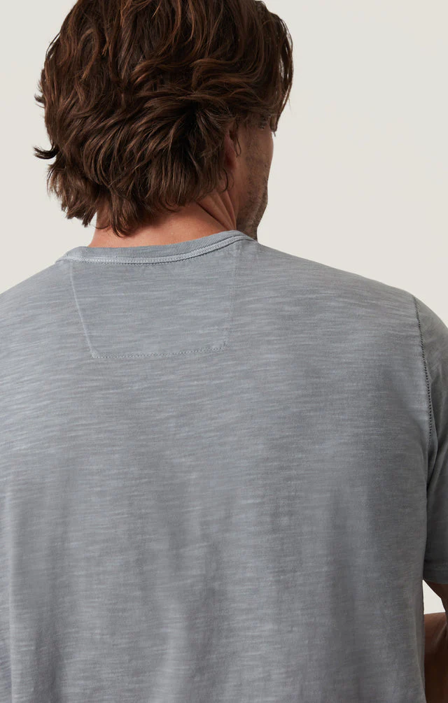 34 Heritage Slub Crew Neck Tshirt Monument Grey - Image 6