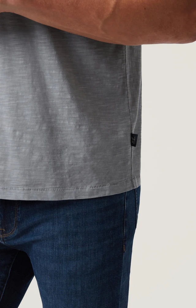 34 Heritage Slub Crew Neck Tshirt Monument Grey - Image 7