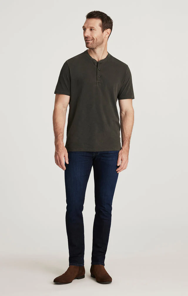 34 Heritage Slub Ss Henley Peat - Image 4