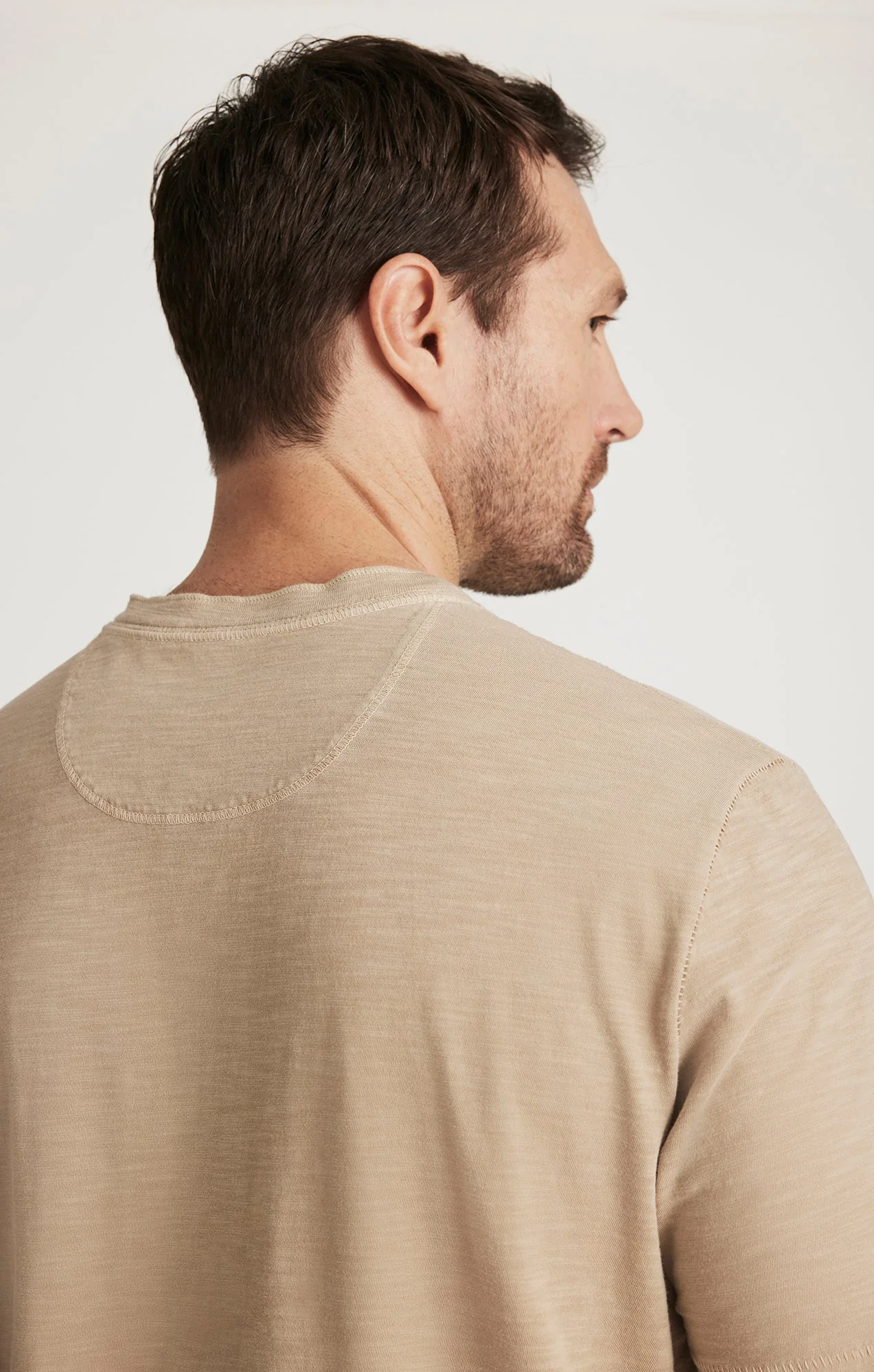 34 Heritage Slub Ss Henley Twill - Image 4