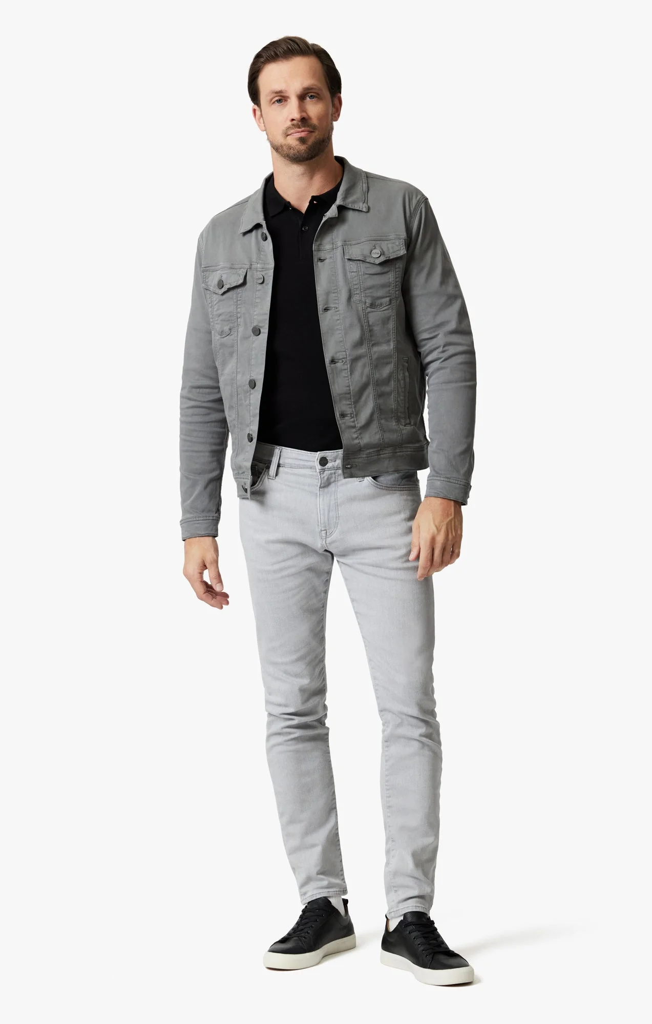 34 Heritage Travis Twill Light Jacket Sage - Image 4