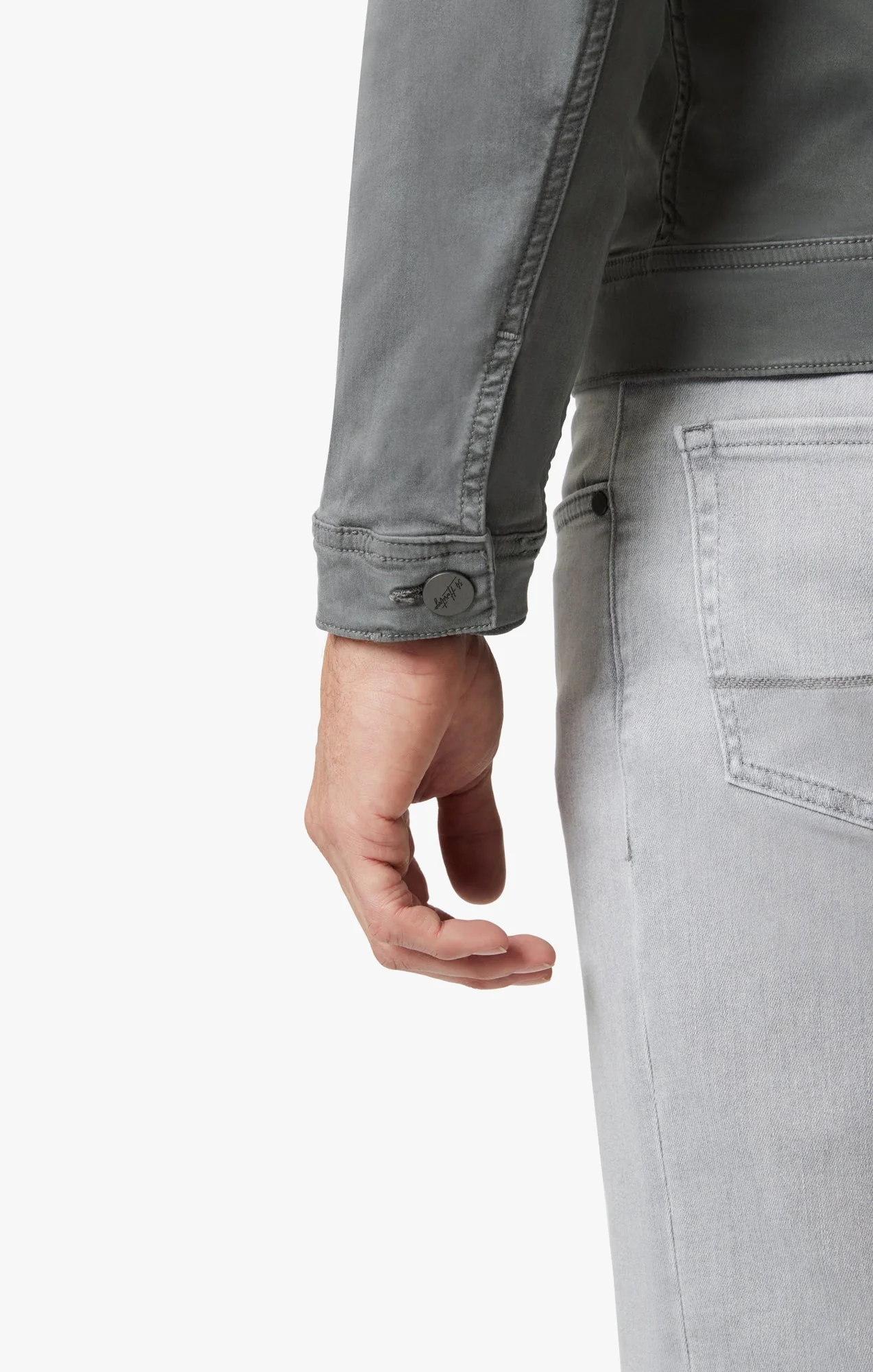 34 Heritage Travis Twill Light Jacket Sage - Image 7