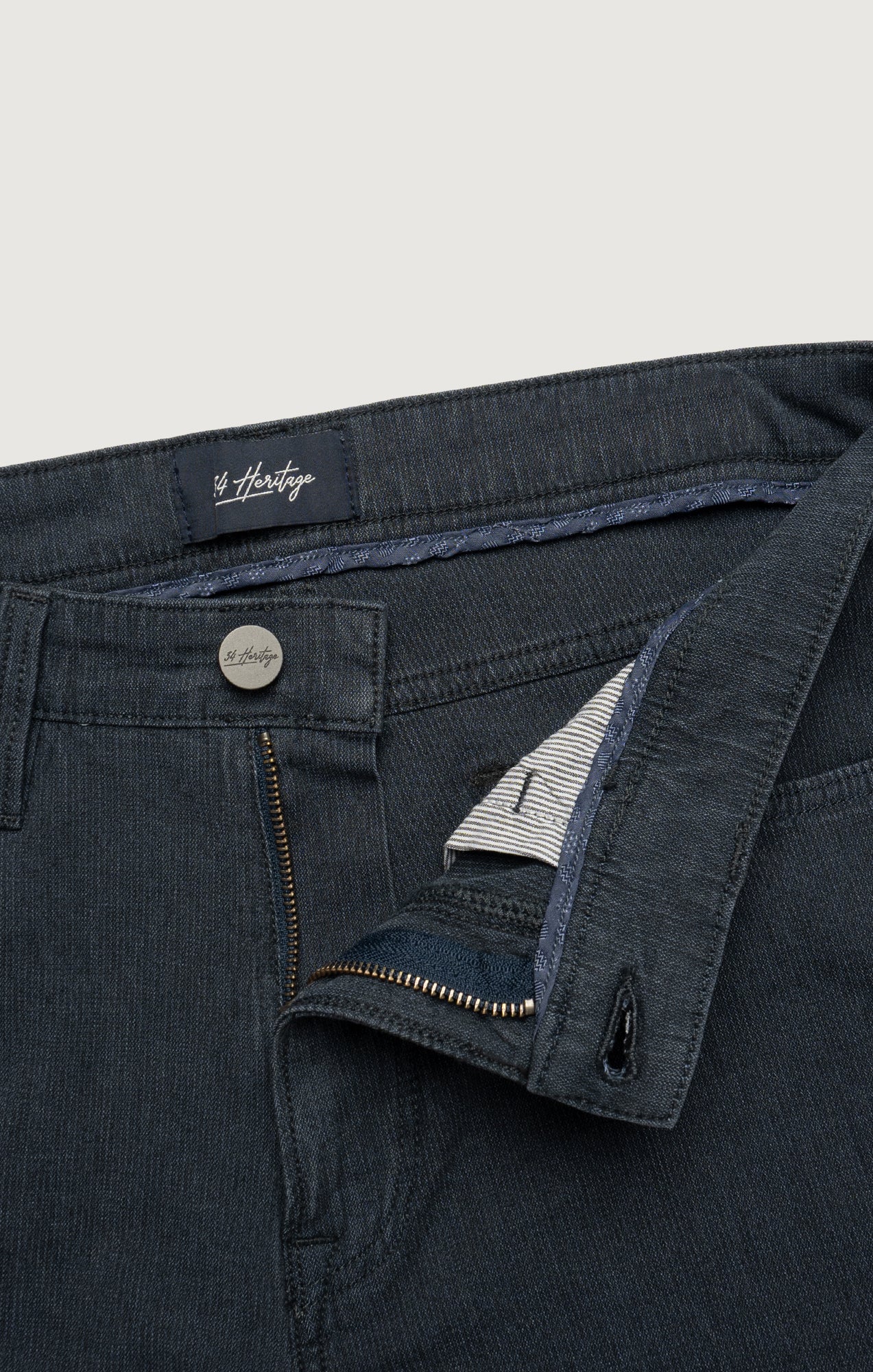 34 Heritage Courage Pant Navy Herringbone - Image 7