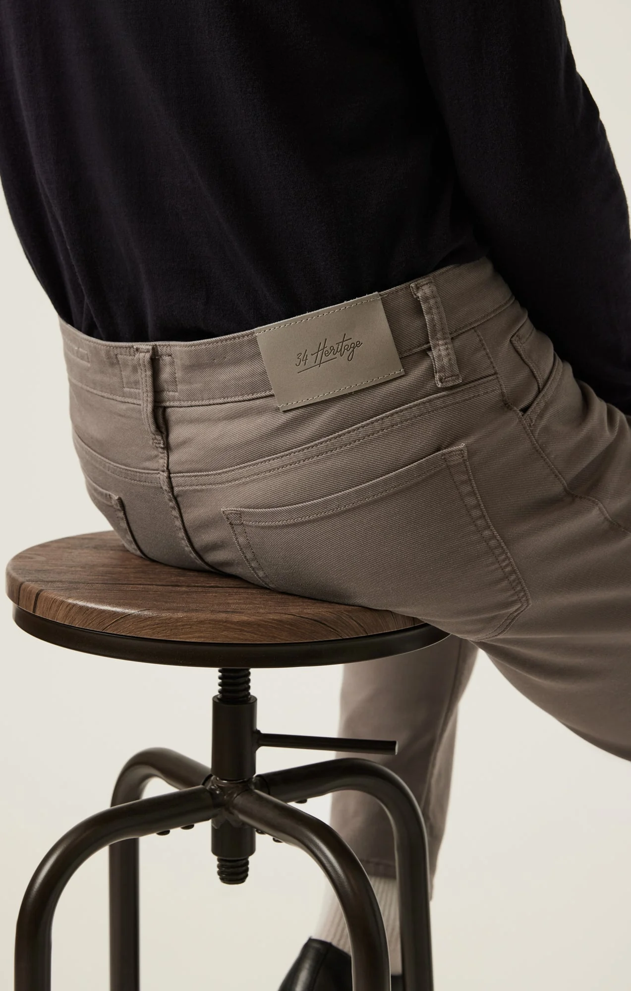34 Heritage Courage Pant Taupe Coolmax - Image 6