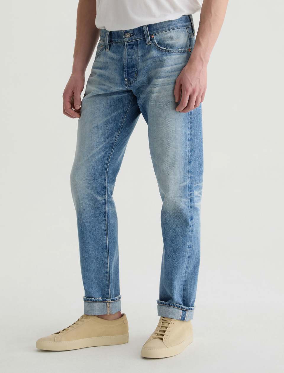 AG Tellis Selvage Denim Jeans 16 Years Calafia - Image 4