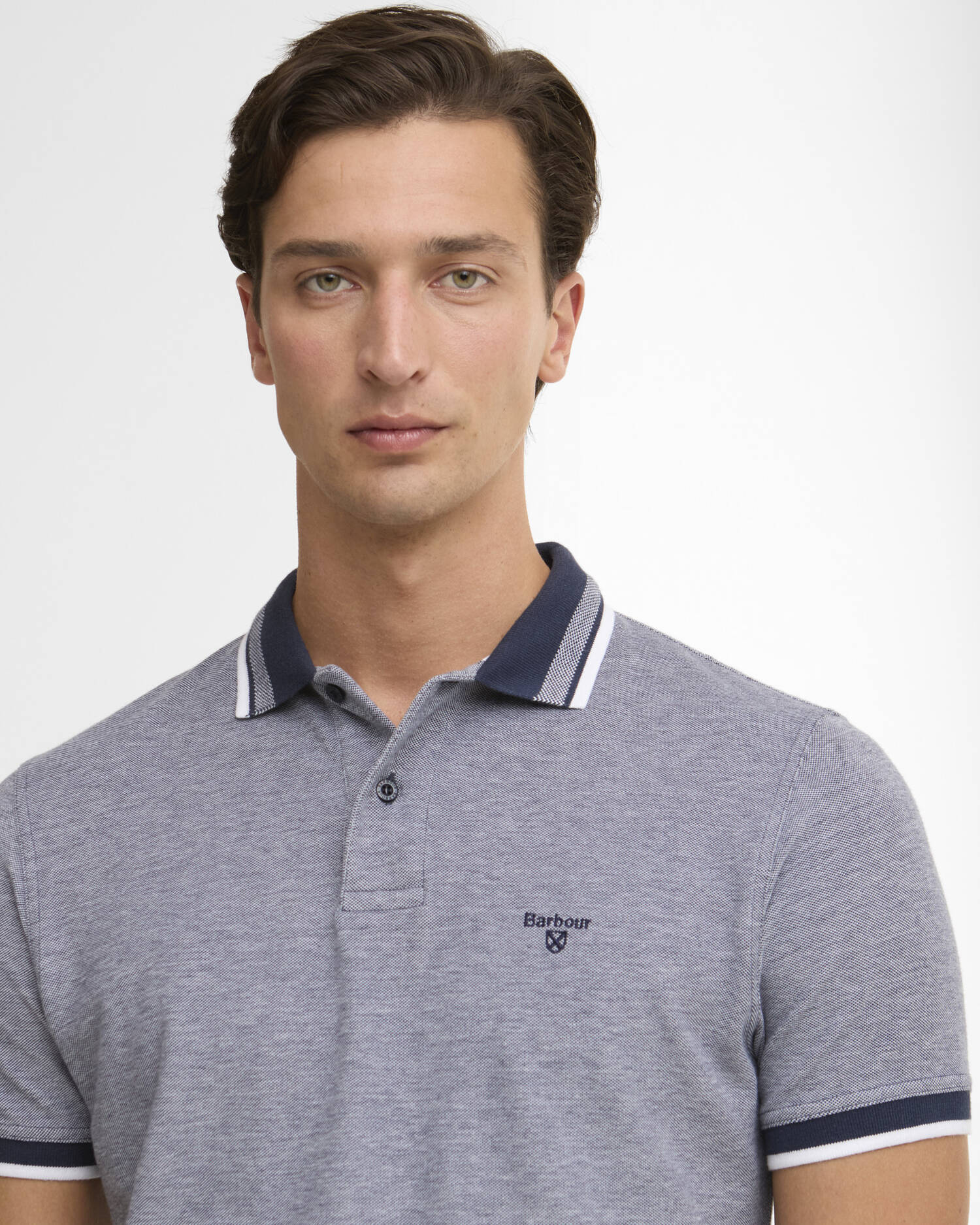 Barbour Castleford Polo - Navy - Image 5