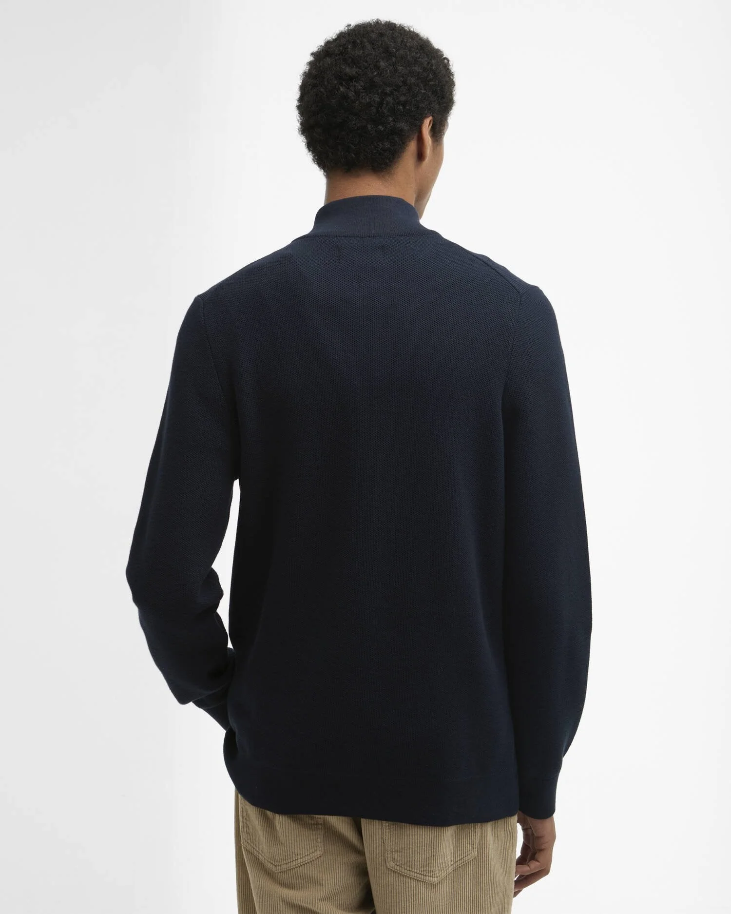 Barbour Honeycomb Hz - Navy - Image 4