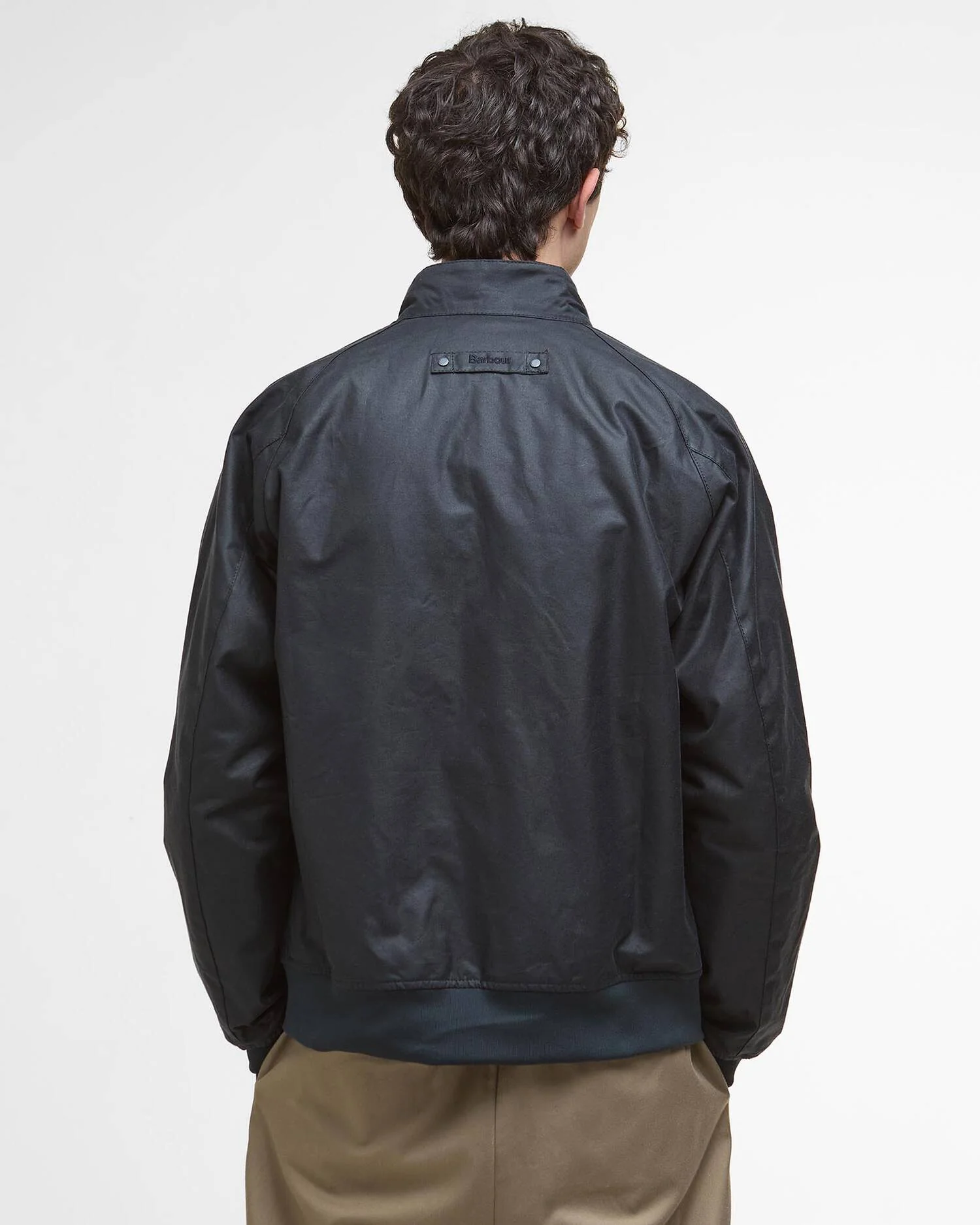Barbour Modern Royston Wax Jacket - Navy - Image 3