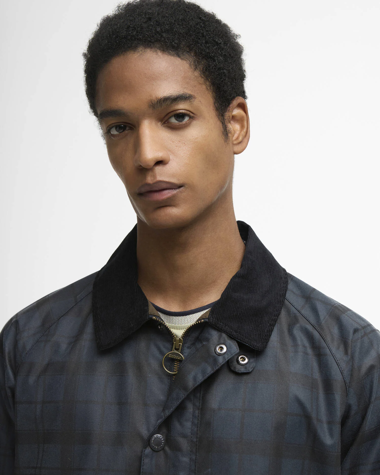 Barbour Tartan Ambleside - Navy Tartan - Image 5