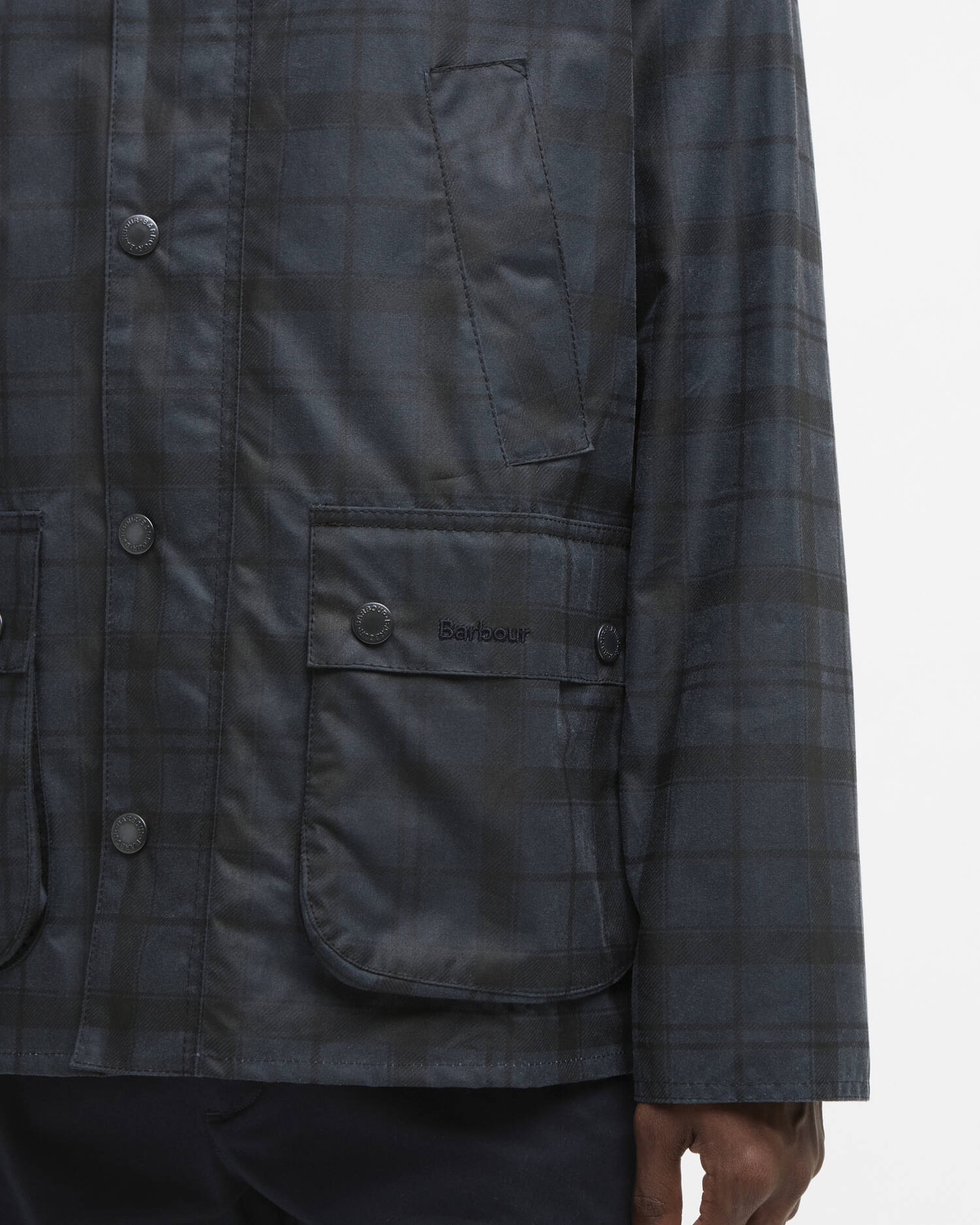 Barbour Tartan Ambleside - Navy Tartan - Image 7