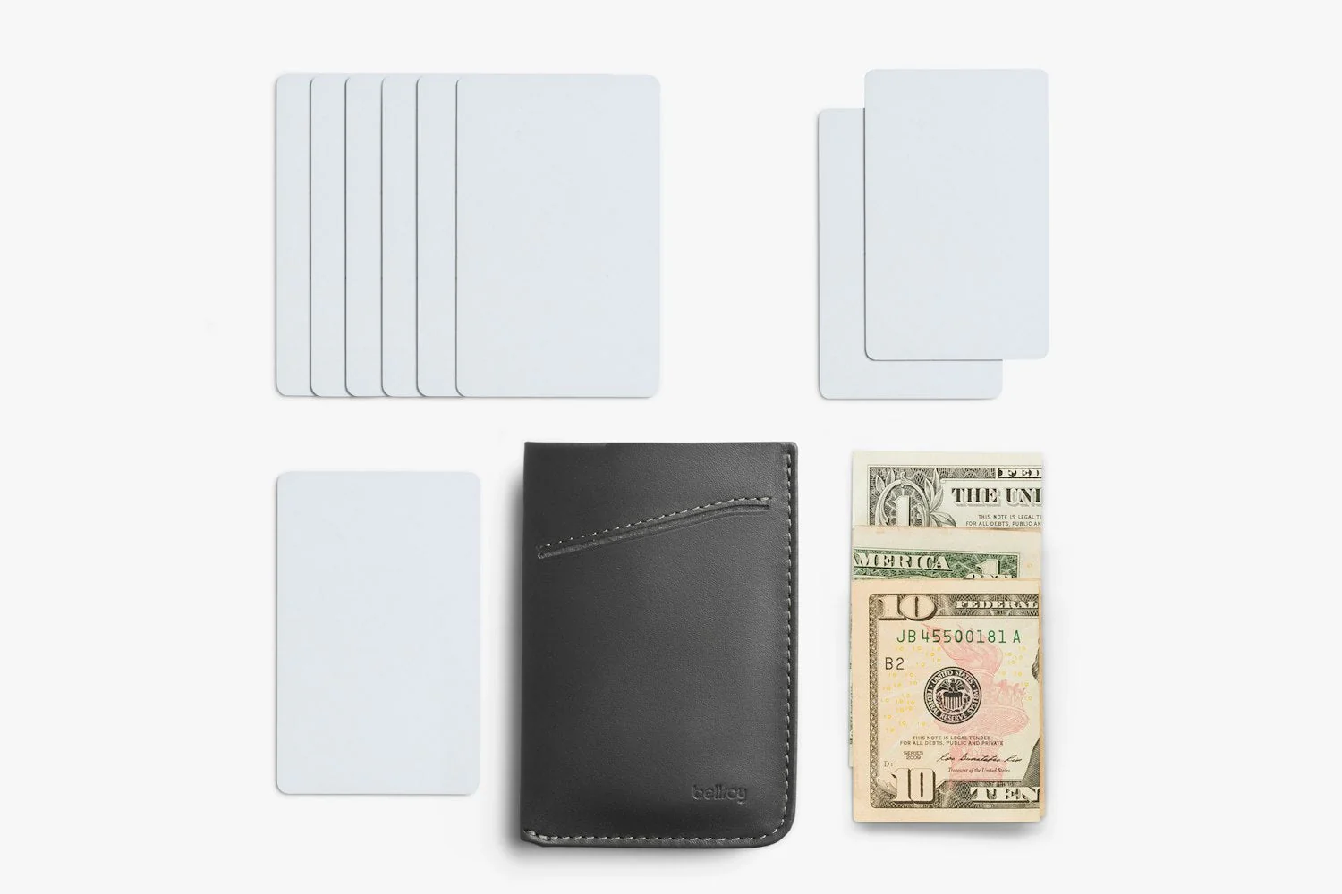 Bellroy Card Sleeve (Second Edition) Charcoal Cobalt - Image 8