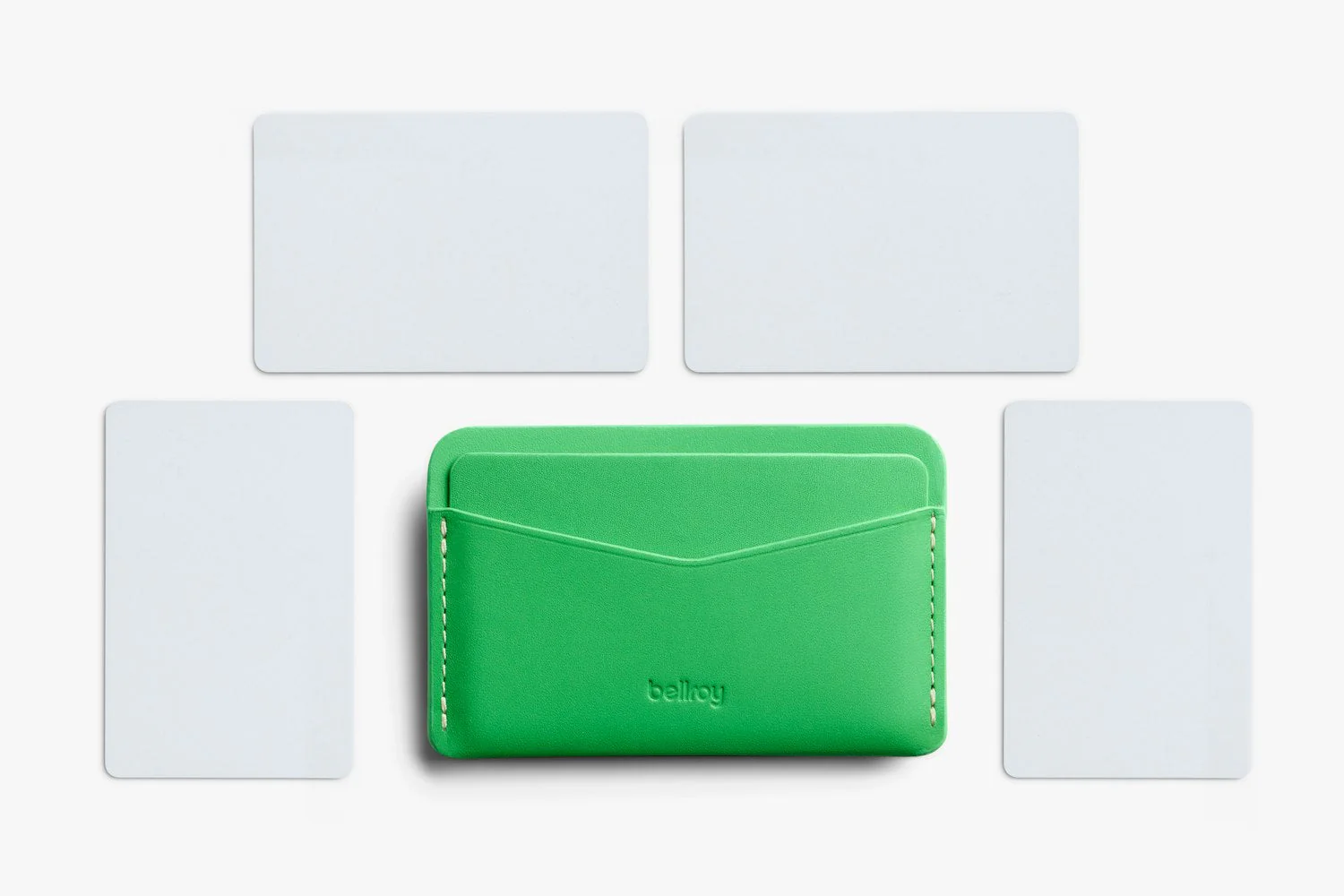 Bellroy Card Slip - Neon Green - Image 8