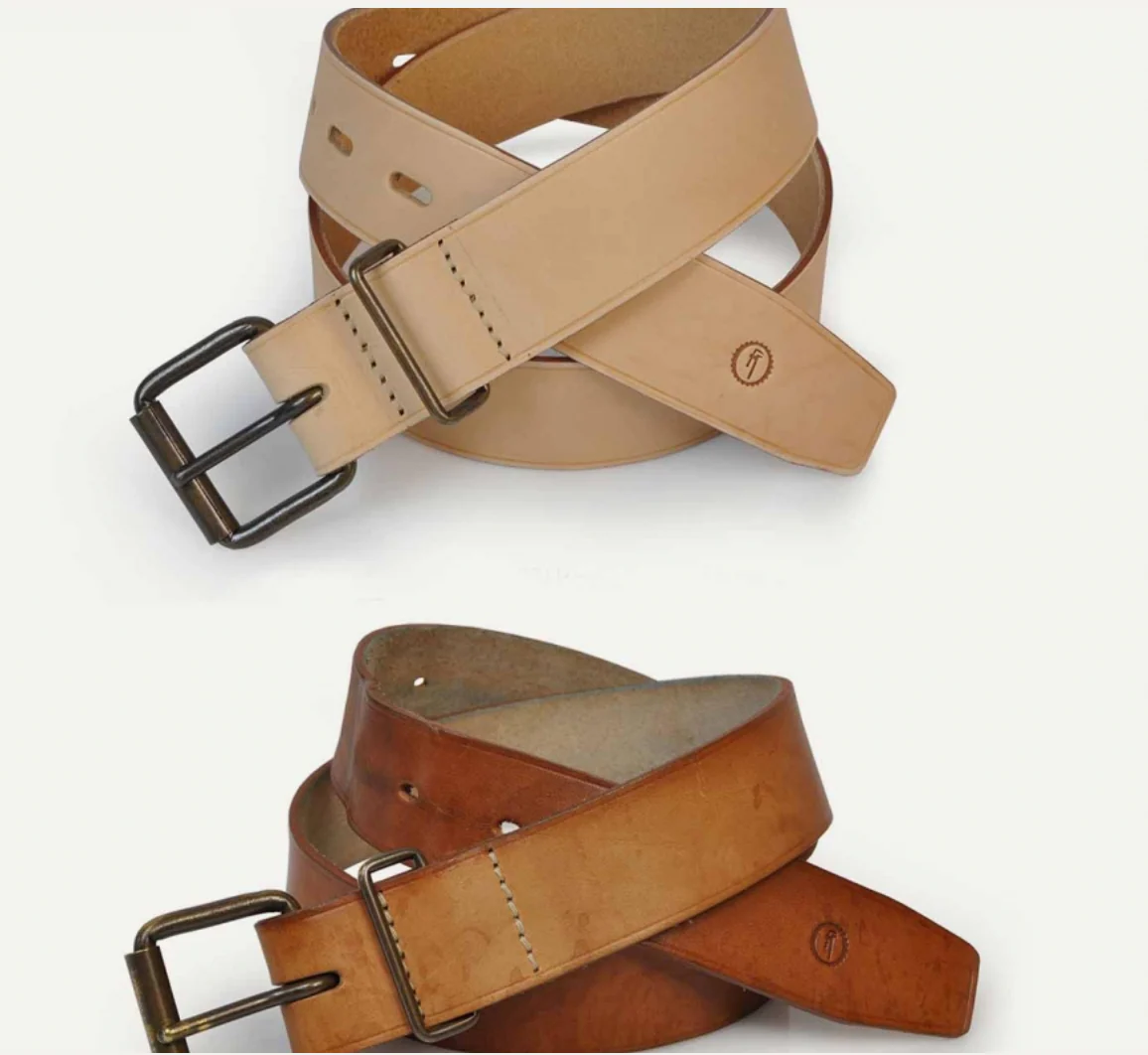 Bleu de Chauffe Fred Naturel Belt - Image 2