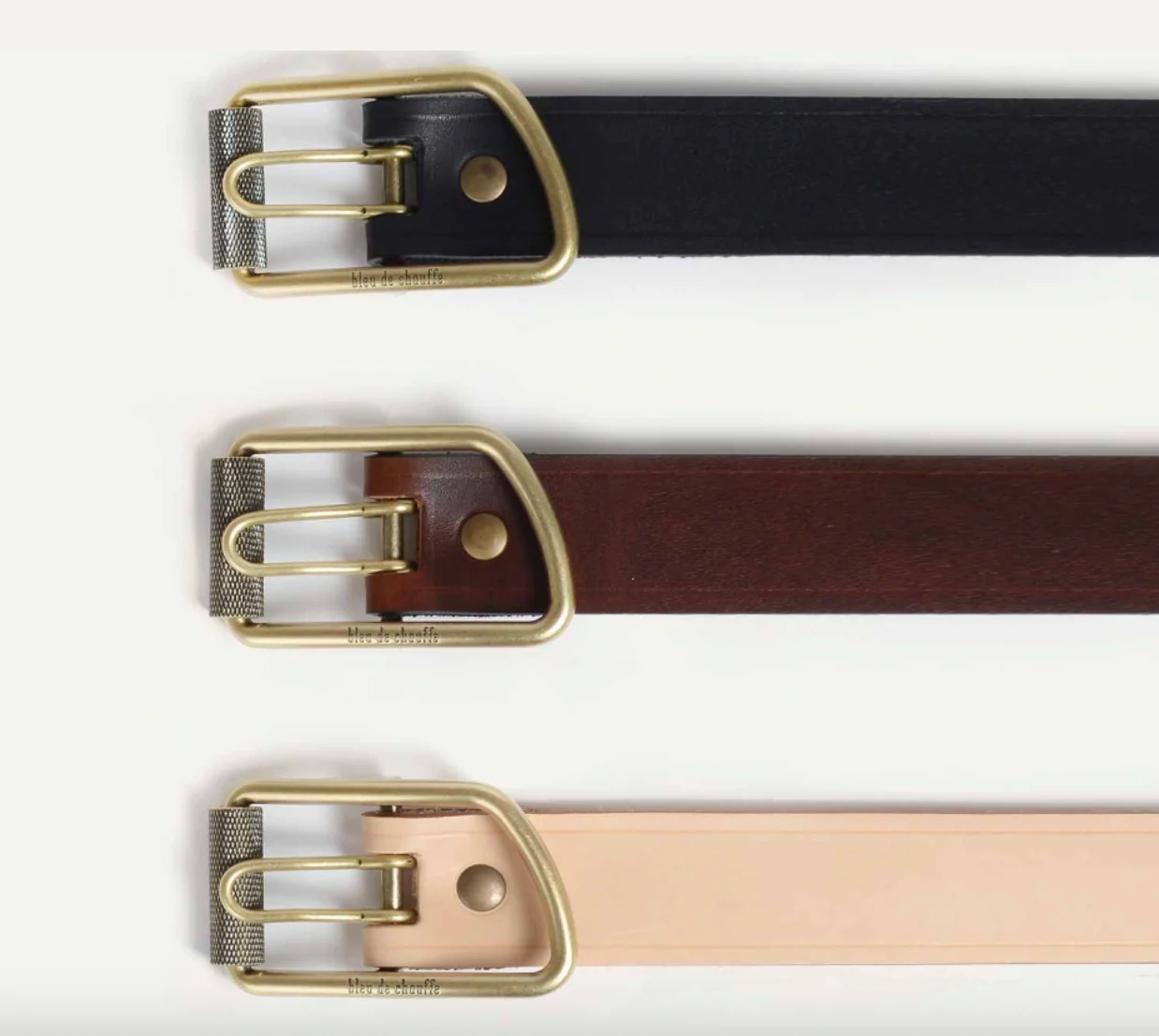 Bleu de Chauffe Maillon Naturel Belt - Image 3