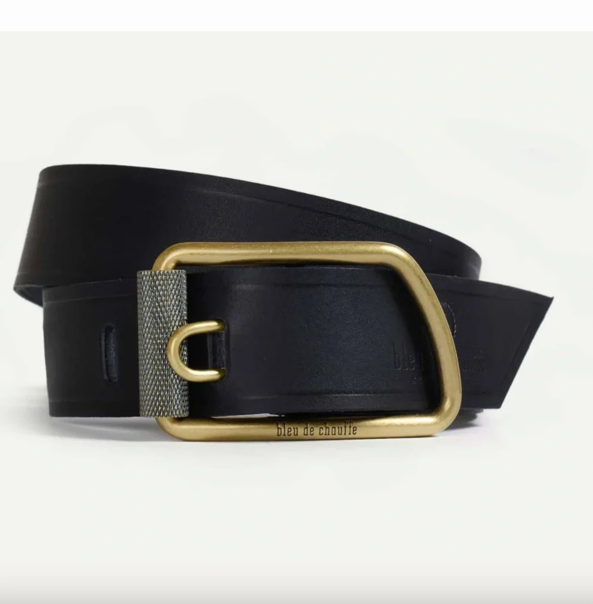 Bleu de Chauffe Maillon Noir Belt