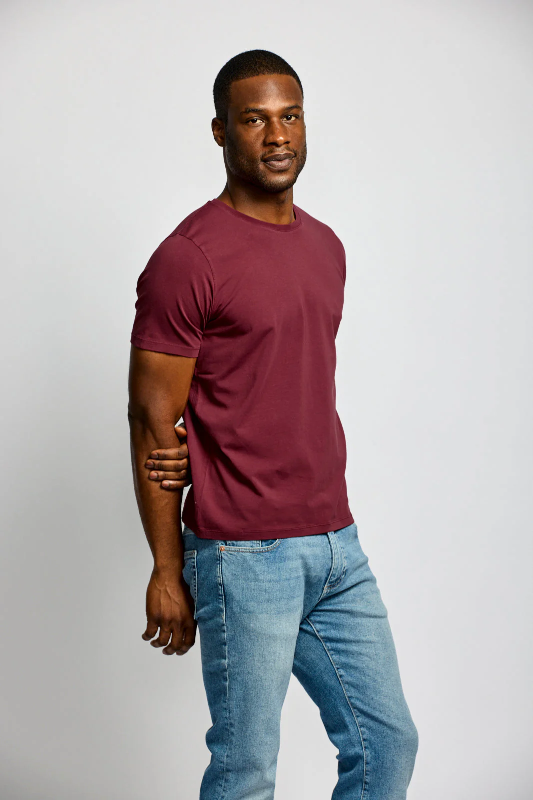 Easy Mondays Crew Neck Berry - Image 3
