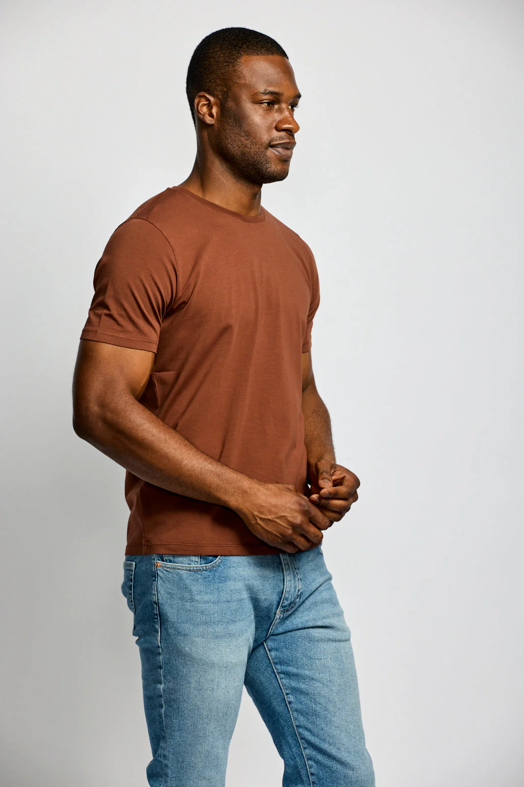 Easy Mondays Crew Neck Chocolate - Image 3