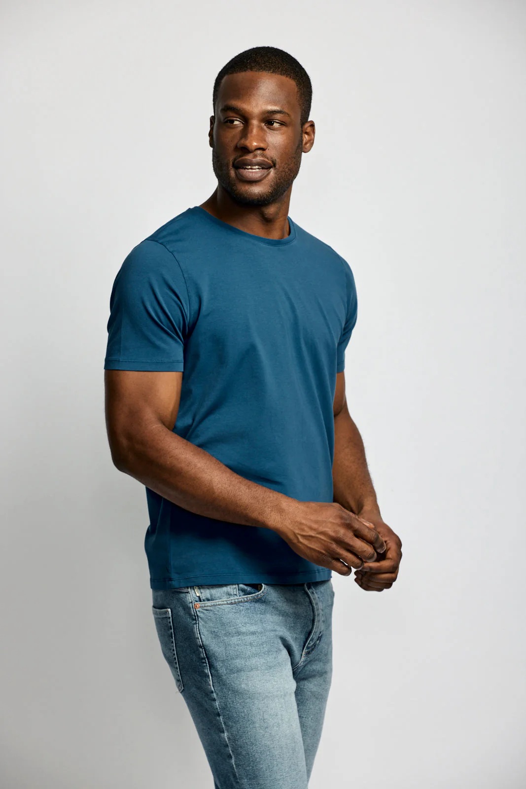 Easy Mondays Crew Neck Petrol - Image 3