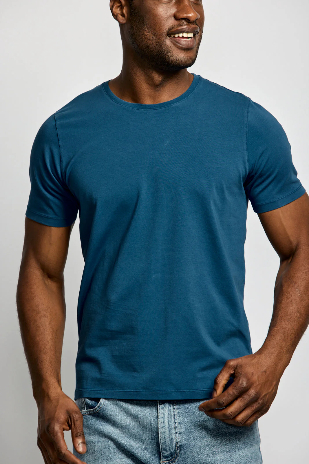 Easy Mondays Crew Neck Petrol - Image 4
