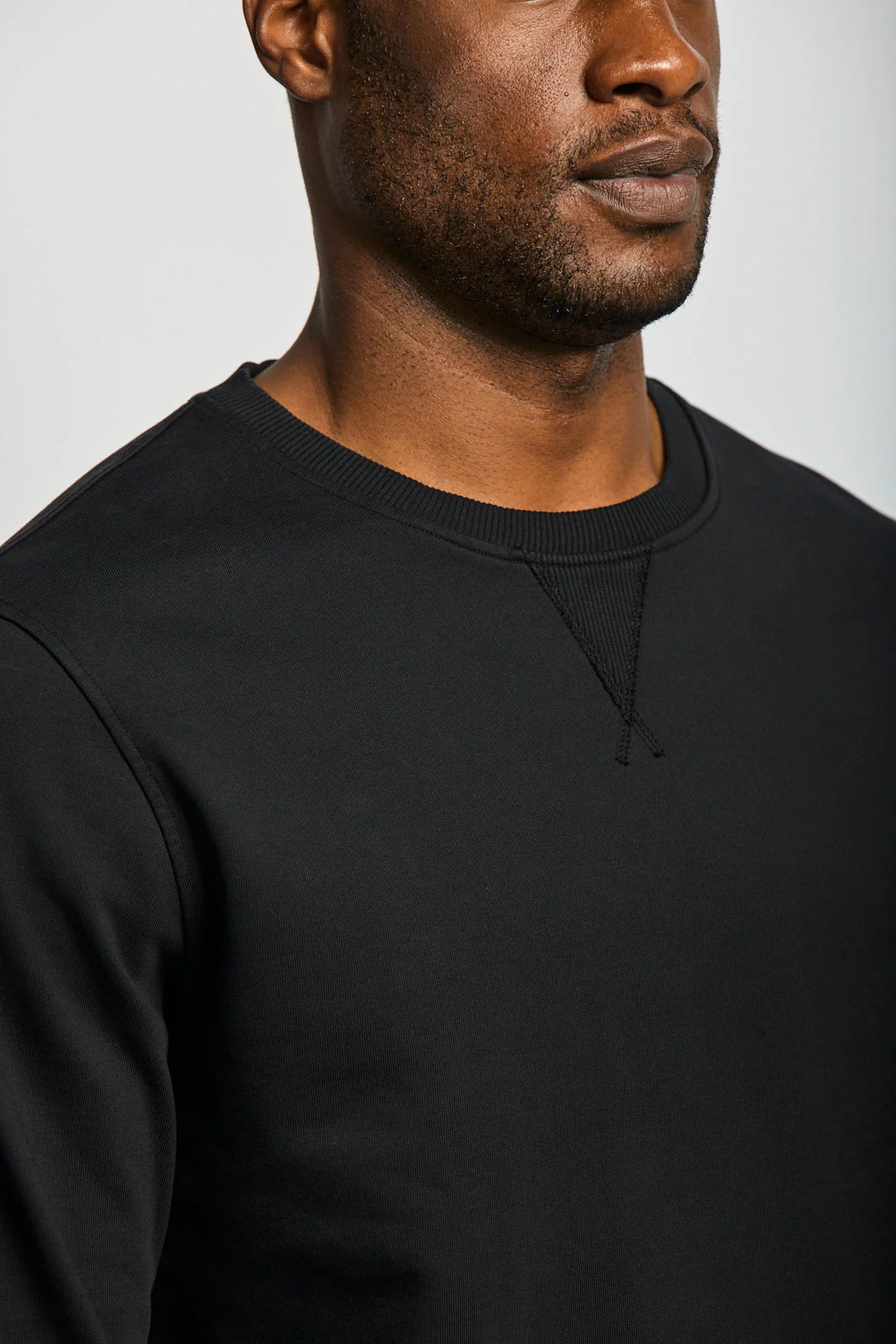 Easy Mondays Organic Cotton Sweatshirt Black - Image 4