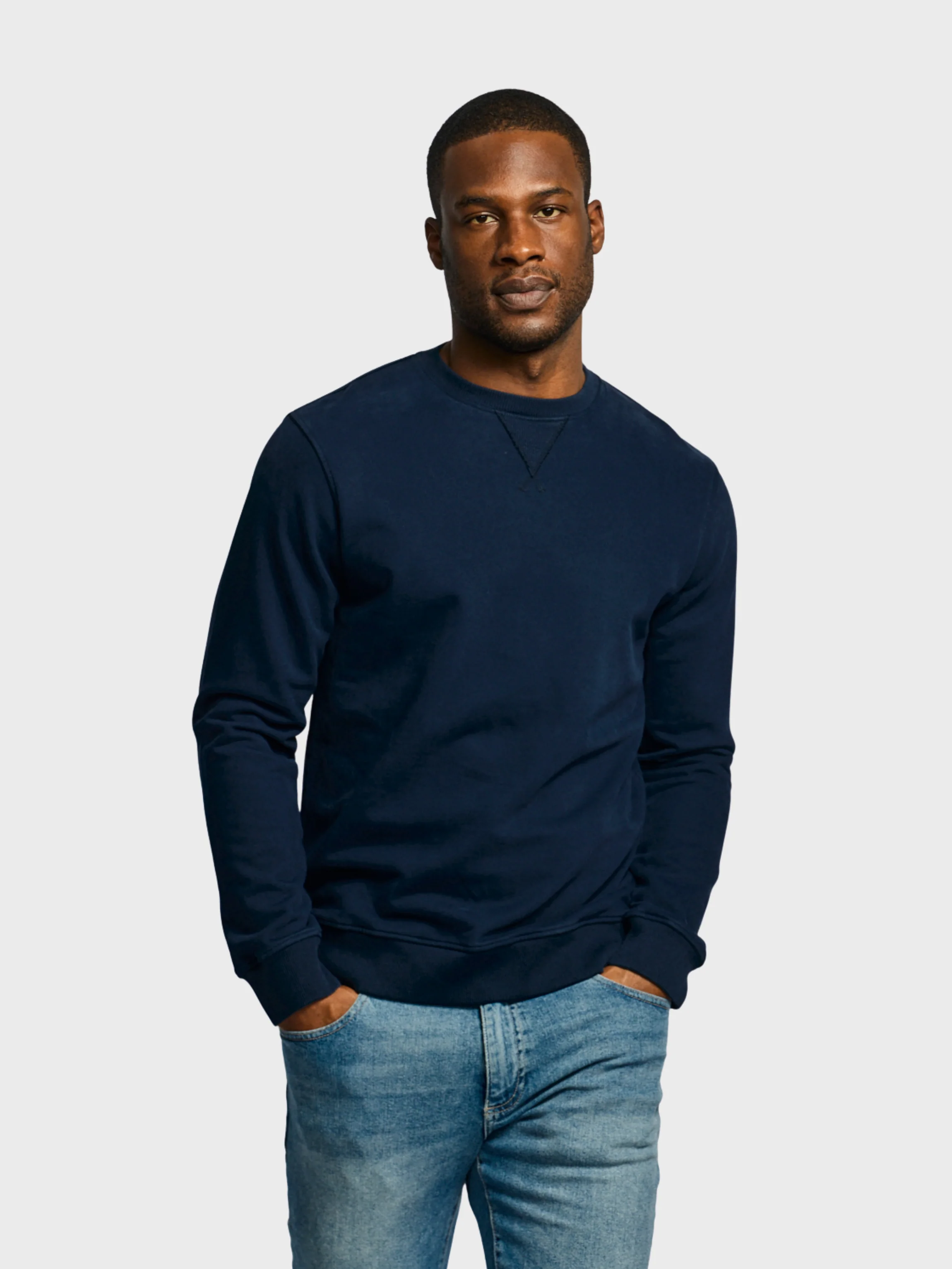 Easy Mondays Organic Cotton Sweatshirt Navy