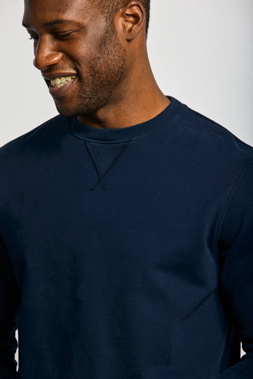Easy Mondays Organic Cotton Sweatshirt Navy - Image 5