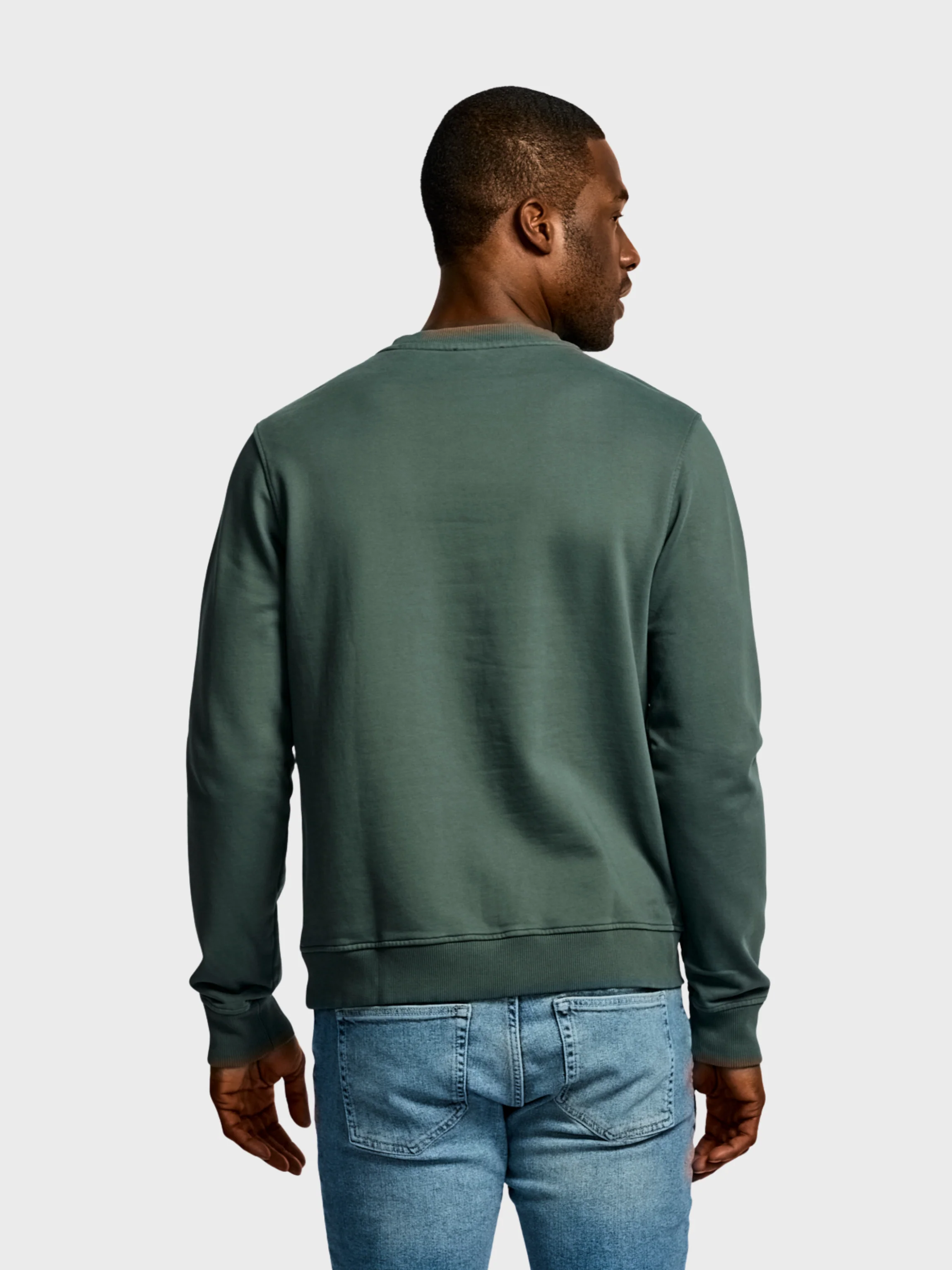 Easy Mondays Organic Cotton Sweatshirt Shadow - Image 2