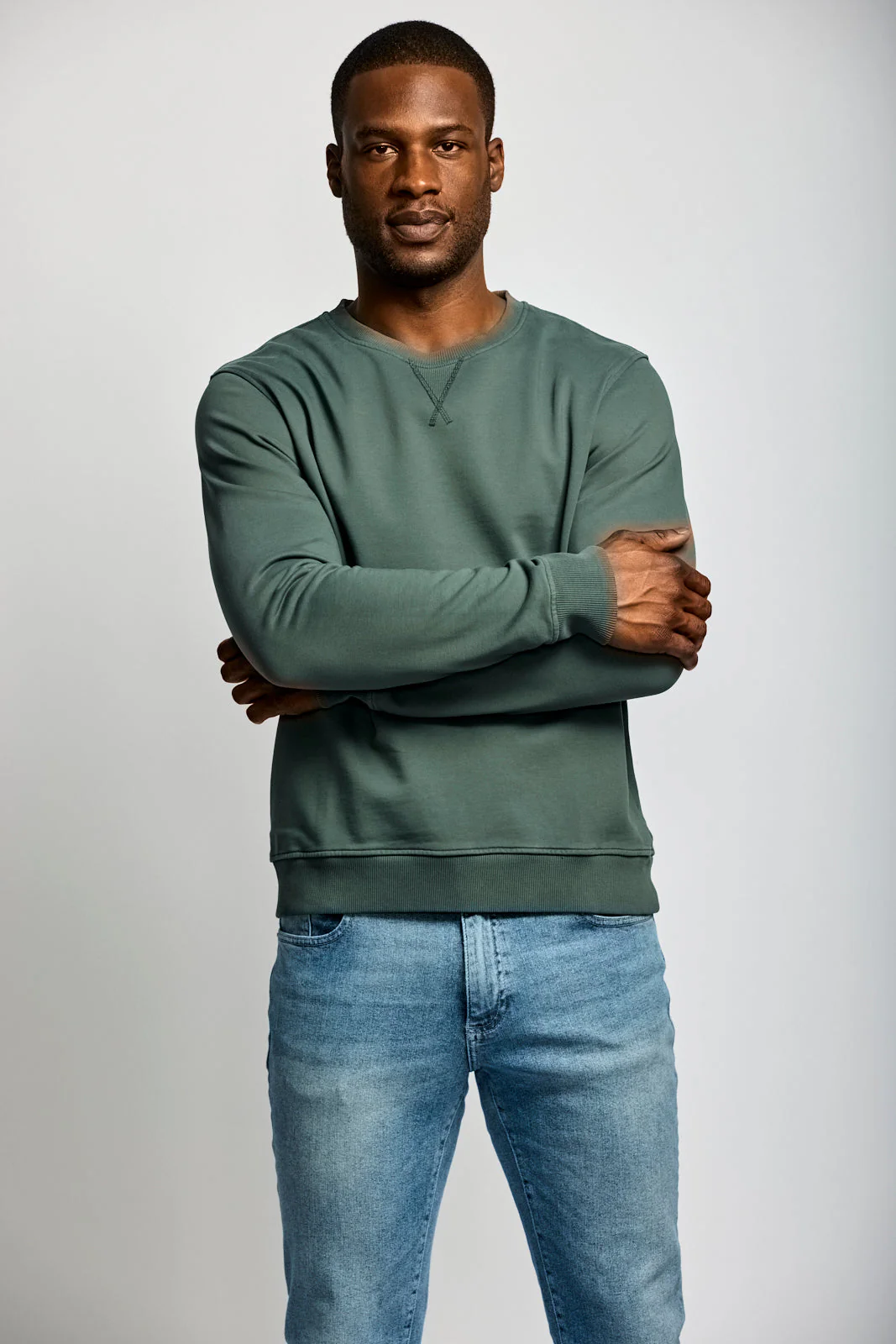 Easy Mondays Organic Cotton Sweatshirt Shadow - Image 5