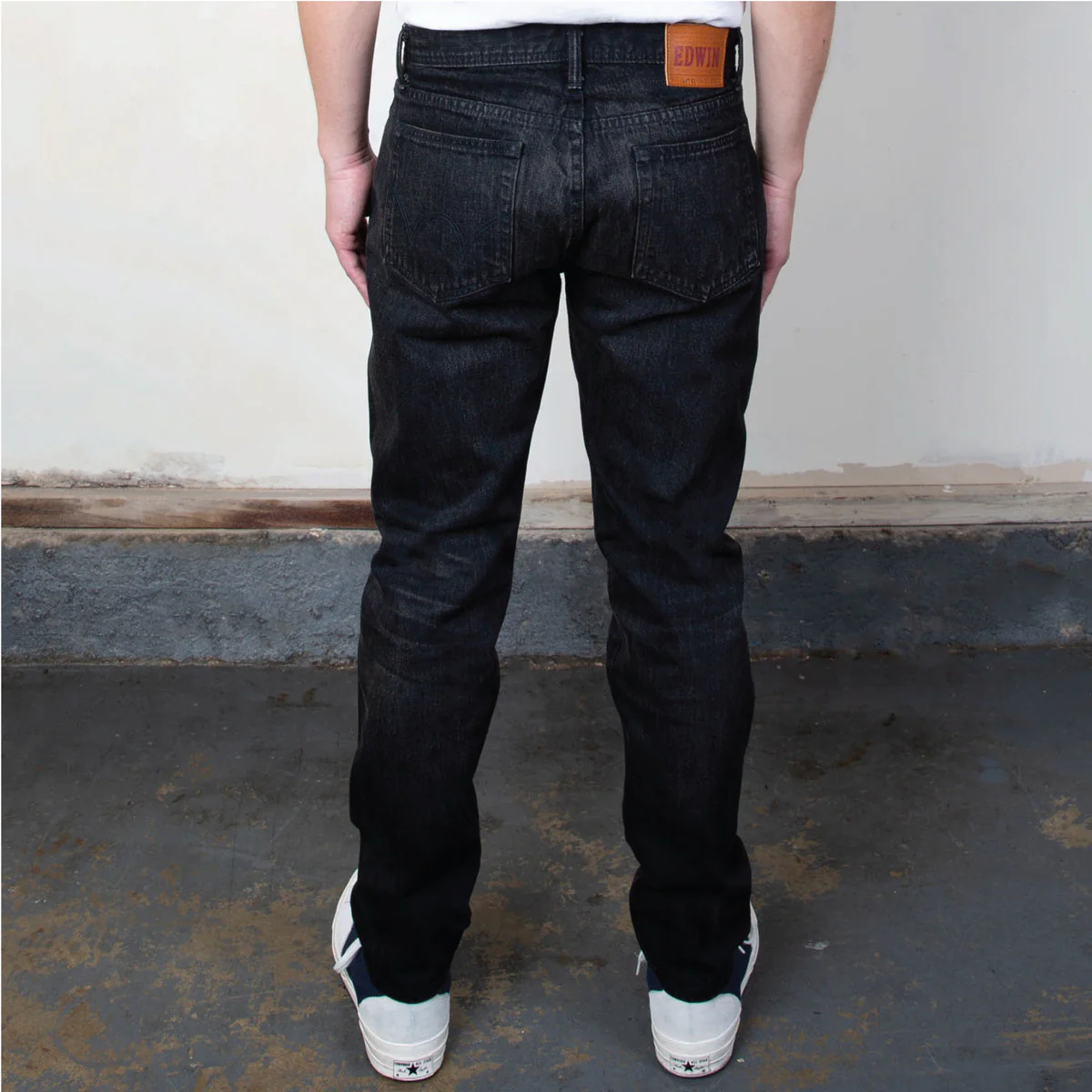 Edwin Akita Tapered Selvage Denim - Tamo - Image 3
