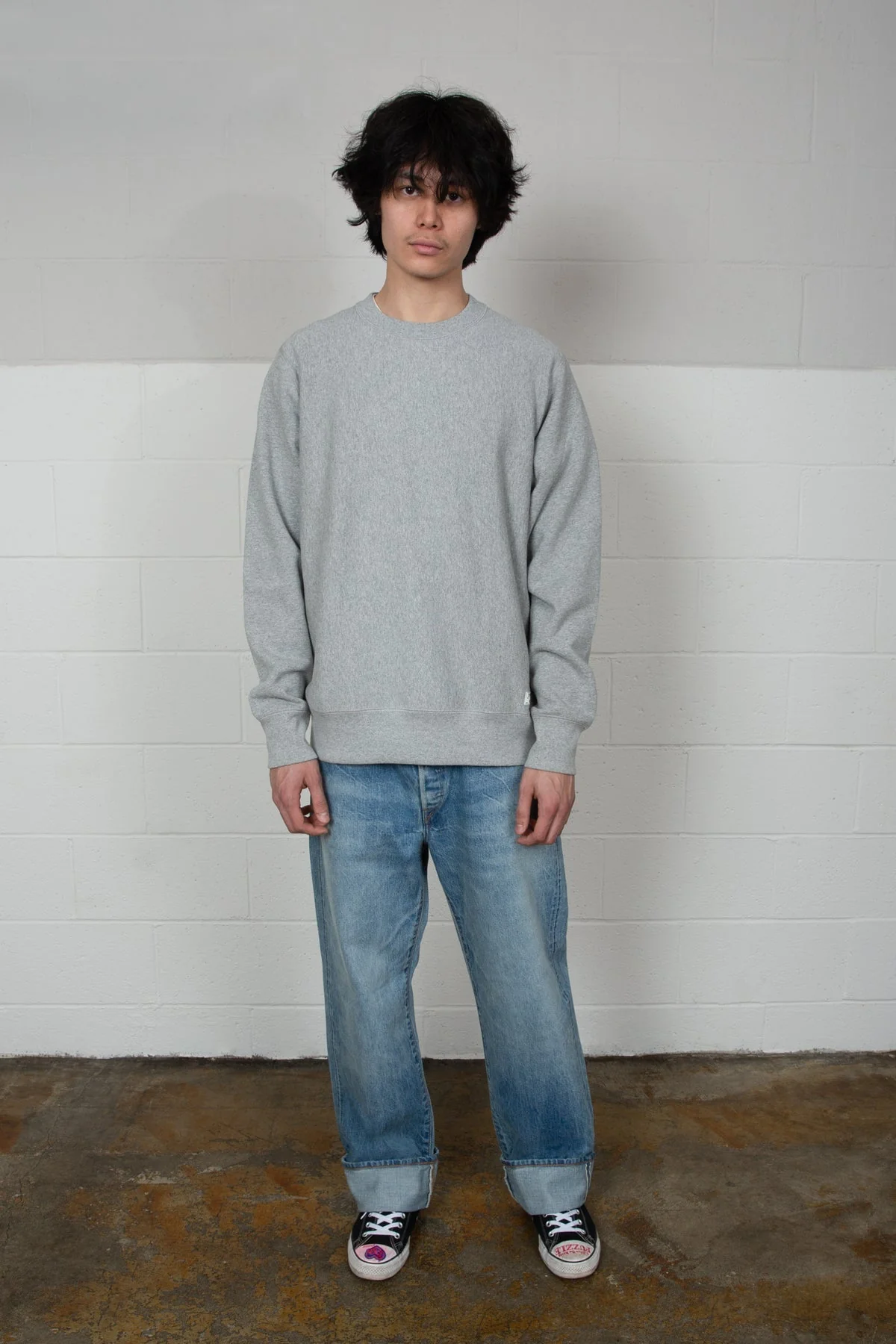 Edwin Eca4004 Classic Crew Sweatshirt - Grey - Image 5