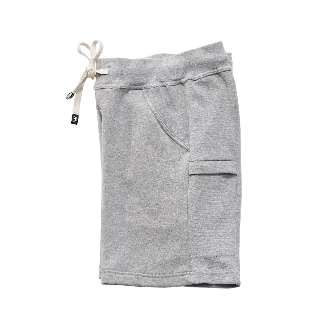 Frere Du Nord 4-Pocket Shorts Heather Grey - Image 3