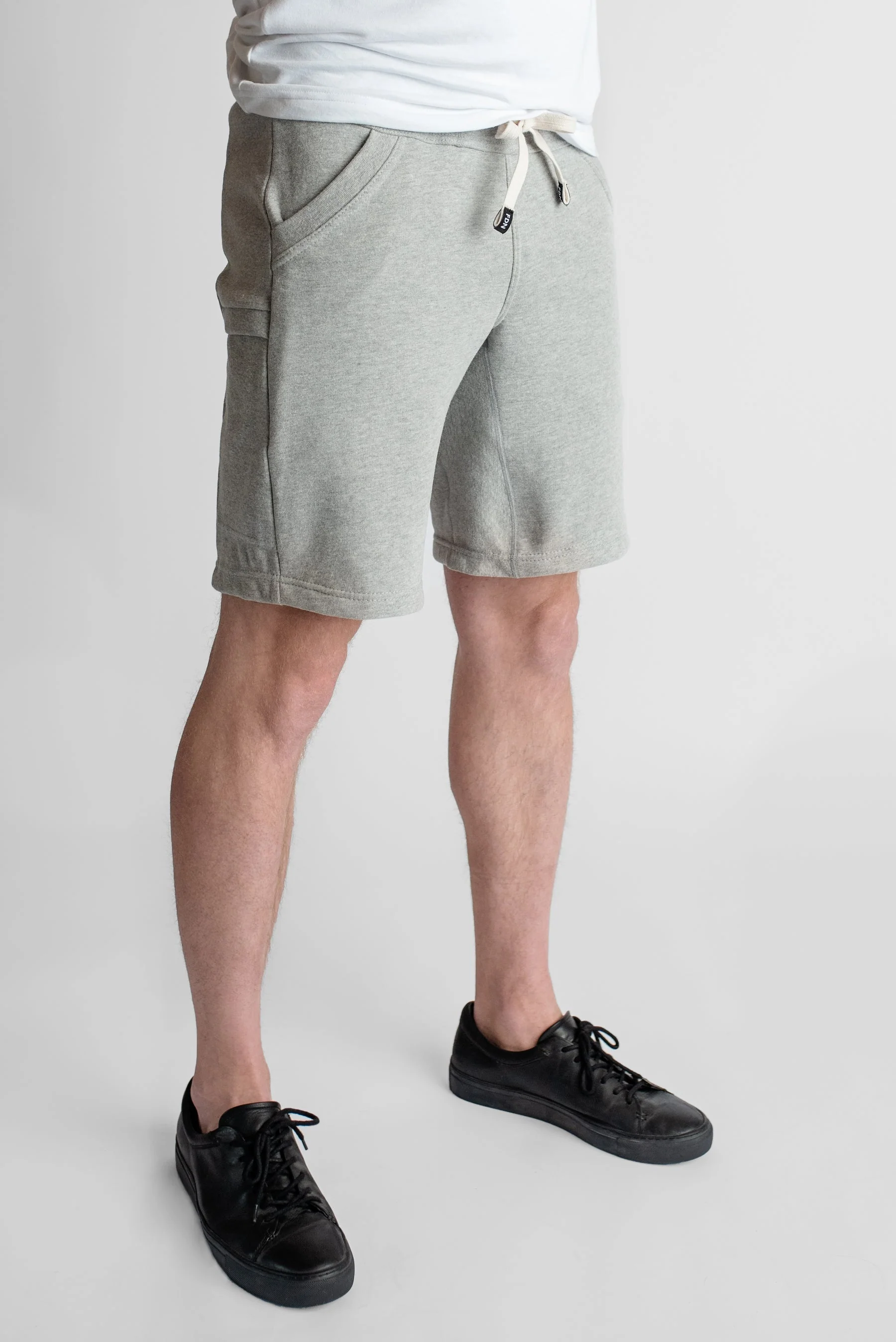 Frere Du Nord 4-Pocket Shorts Heather Grey - Image 5