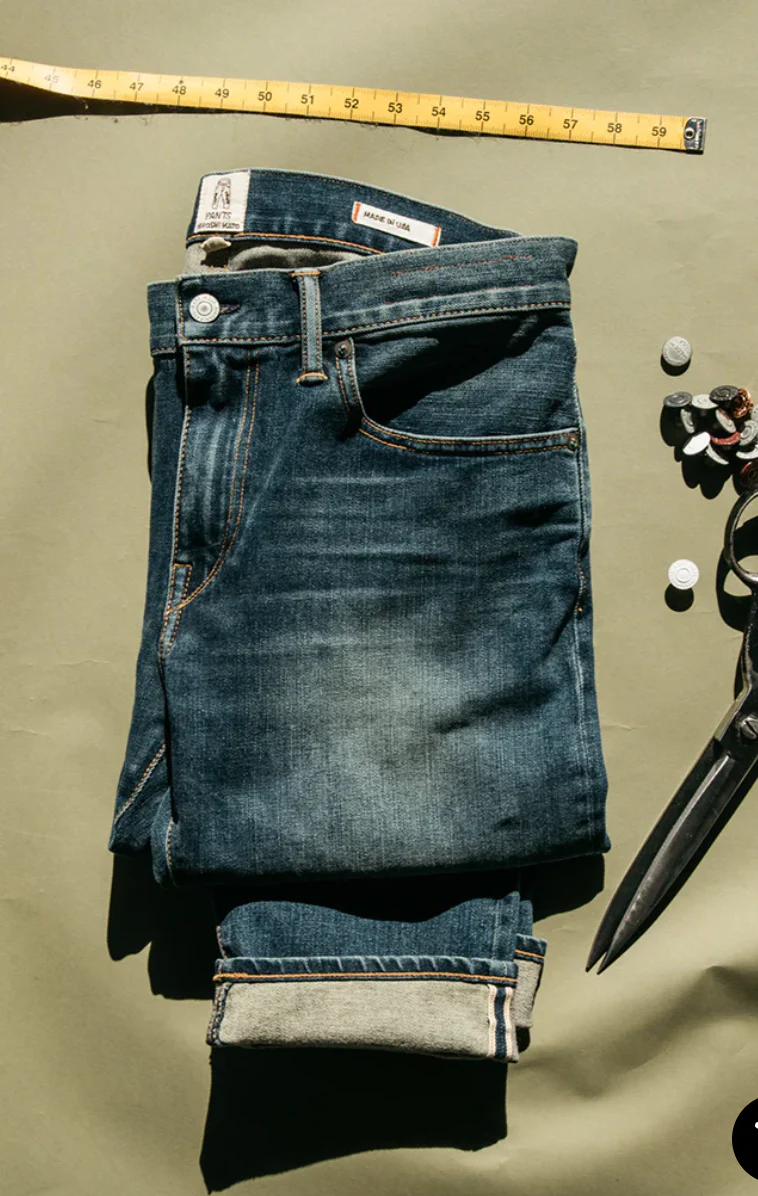 Kato CORE-The Pen Slim 10.5 Oz Denim Jeans Rain - Image 3