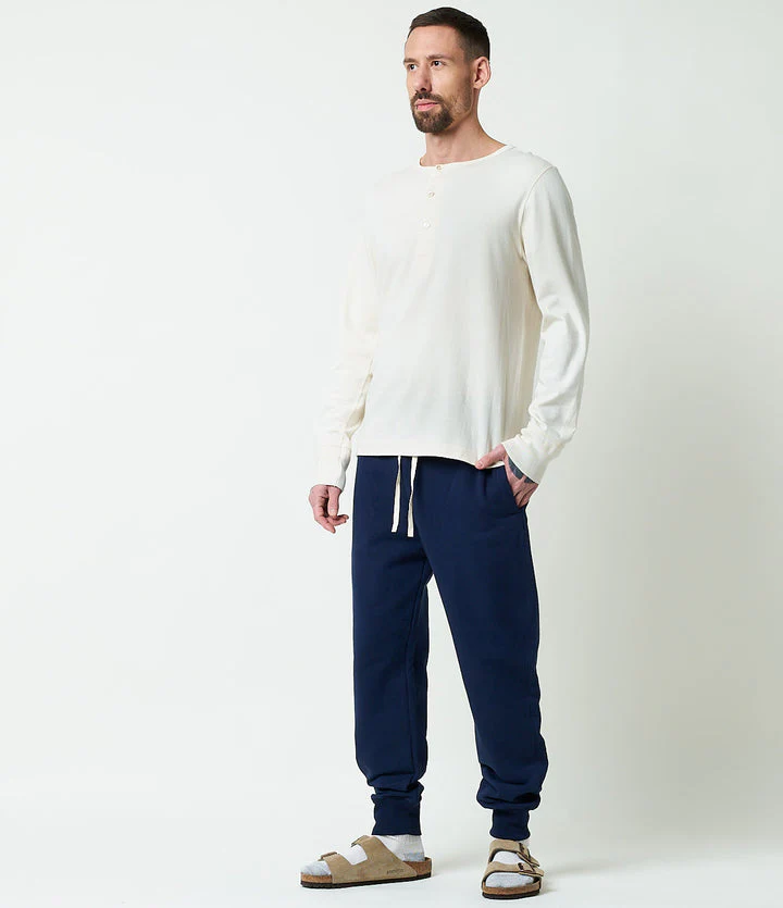Merz Men's Loopwheeled Sweatpants -  ink blue - Image 4