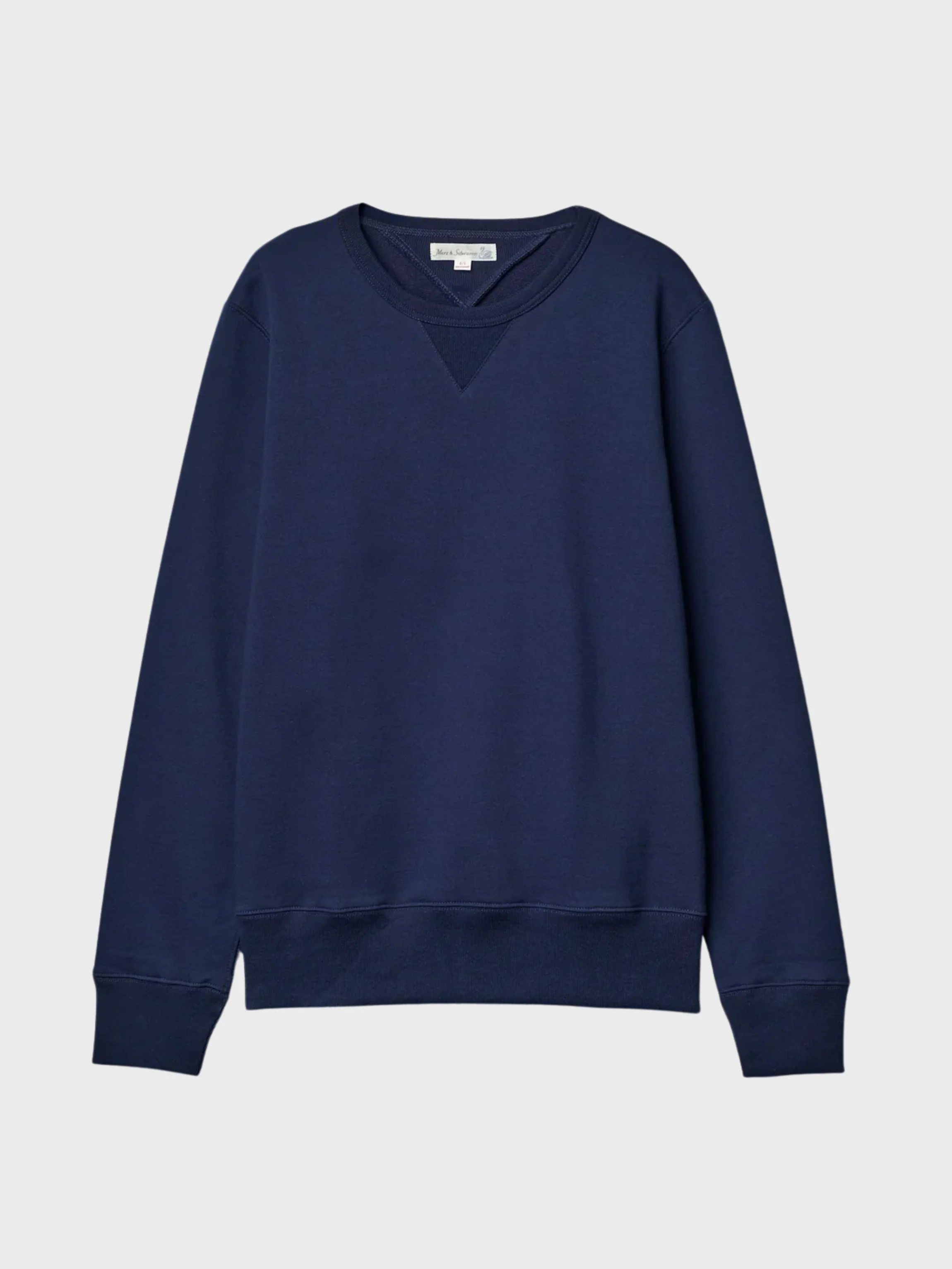 Merz Sturdy Loopback Fleece Sweatshirt - ink blue - Image 2