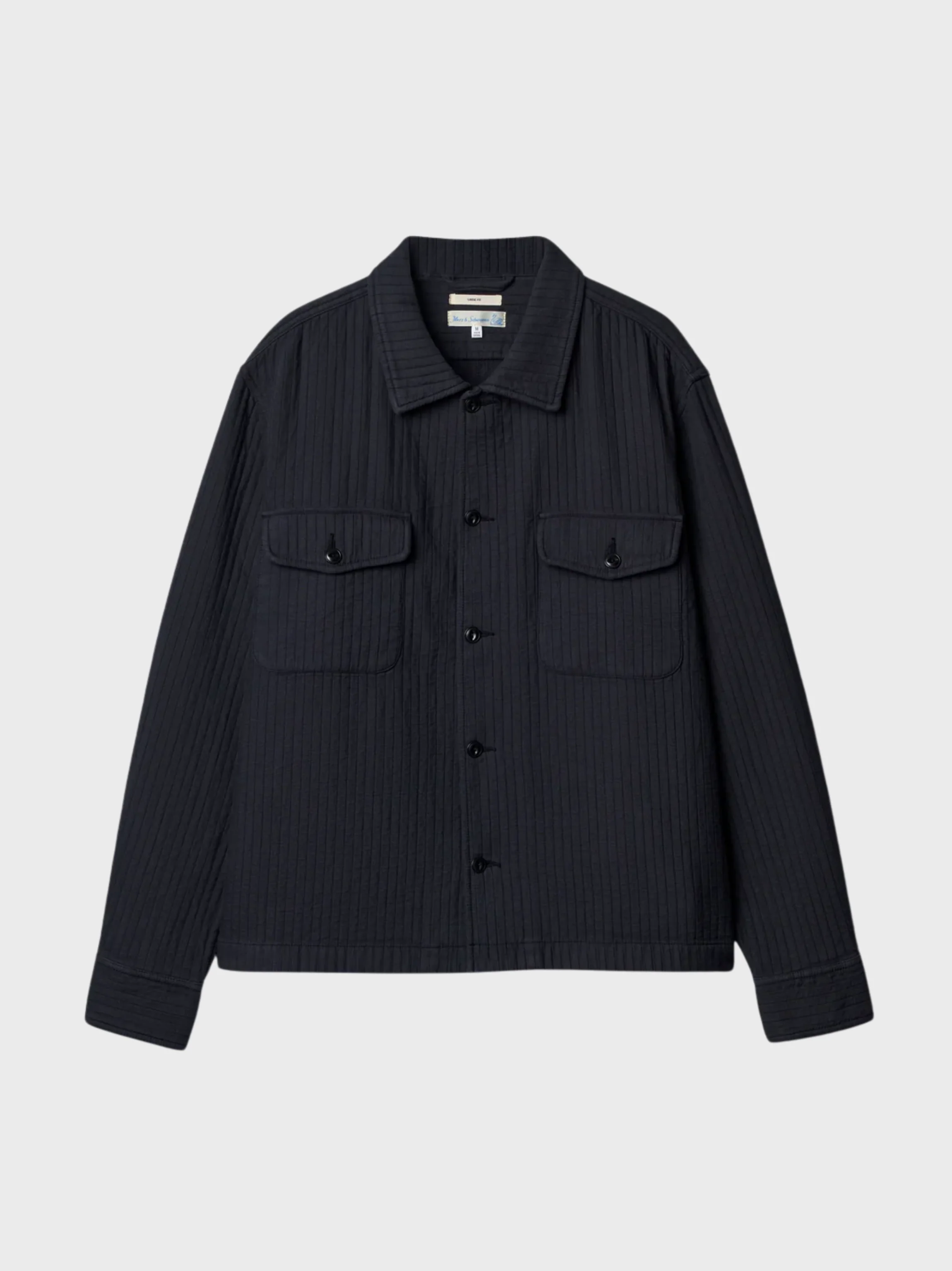 Merz Unisex Padded Shirt -  charcoal - Image 2