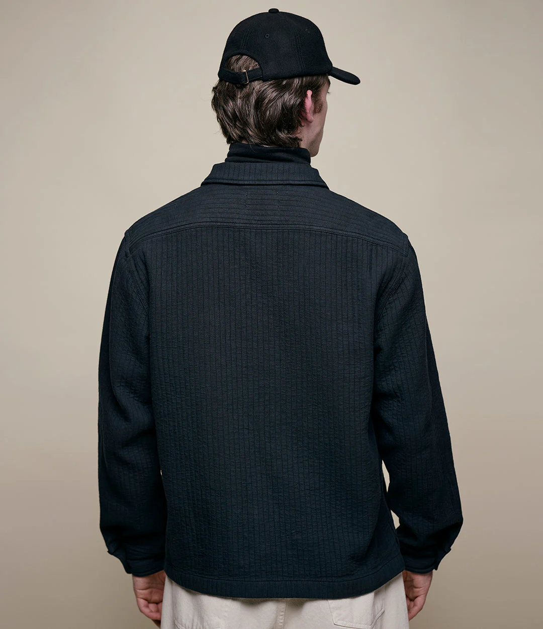 Merz Unisex Padded Shirt -  charcoal - Image 3